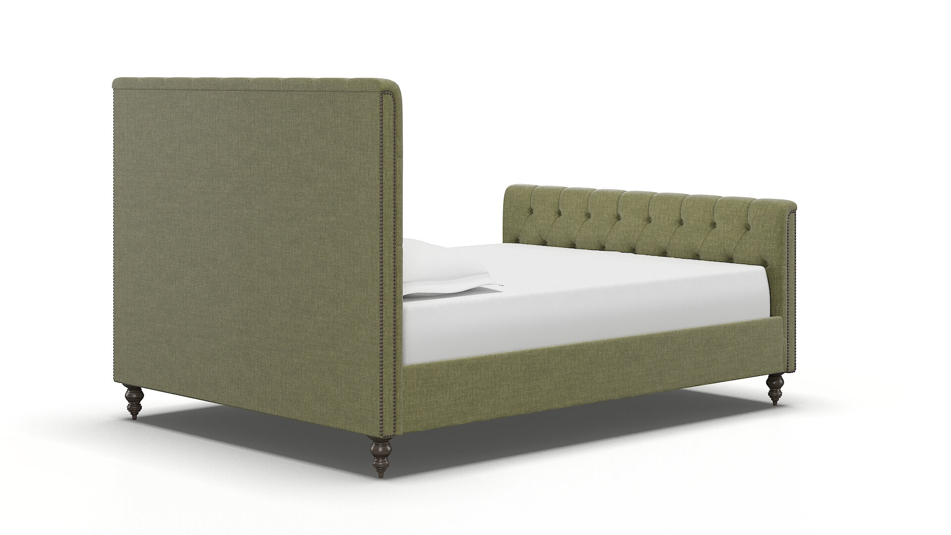 Sophia Portland Basil Bed espresso legs 4