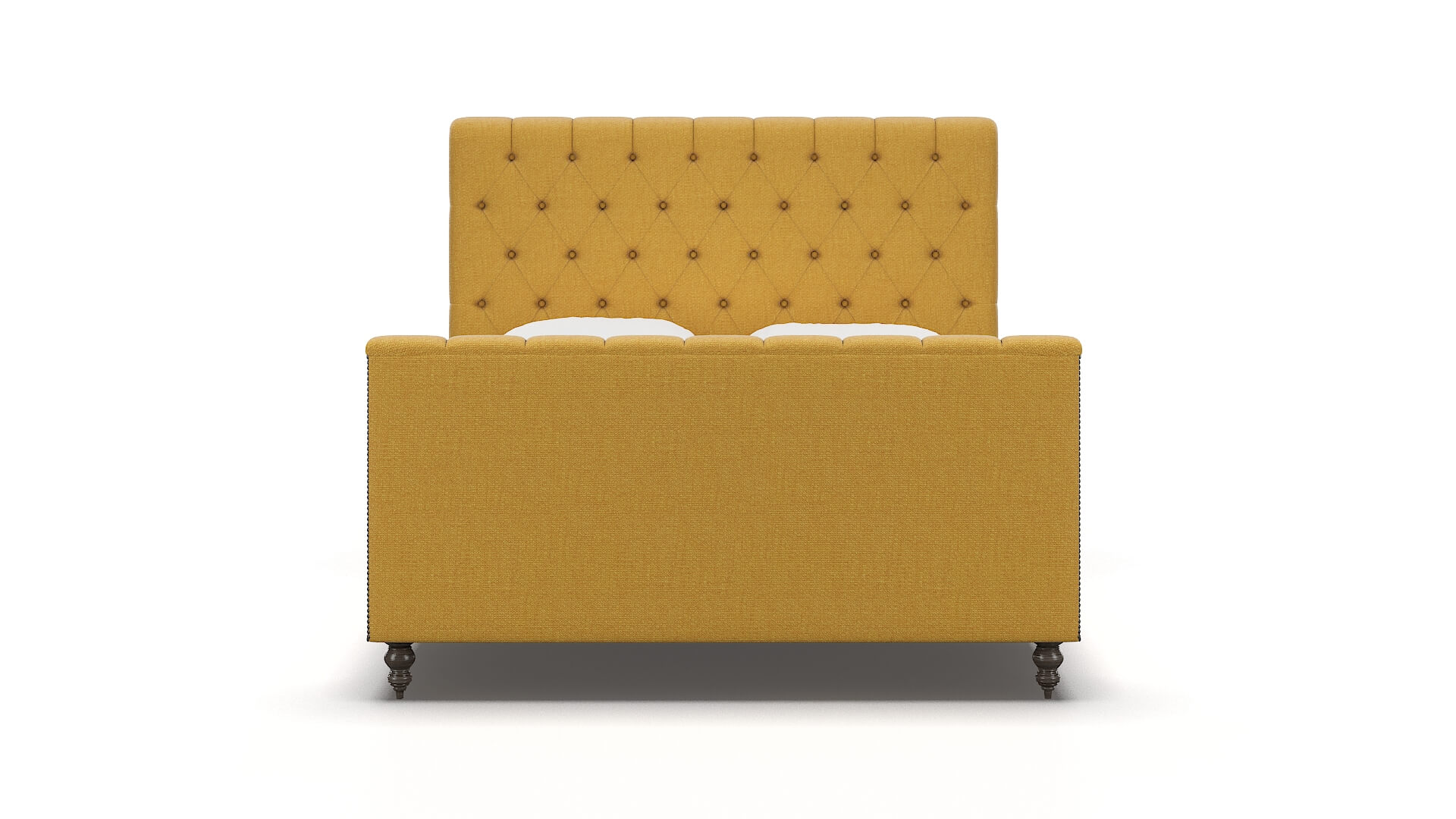 Sophia Portland Dijon Bed espresso legs 1