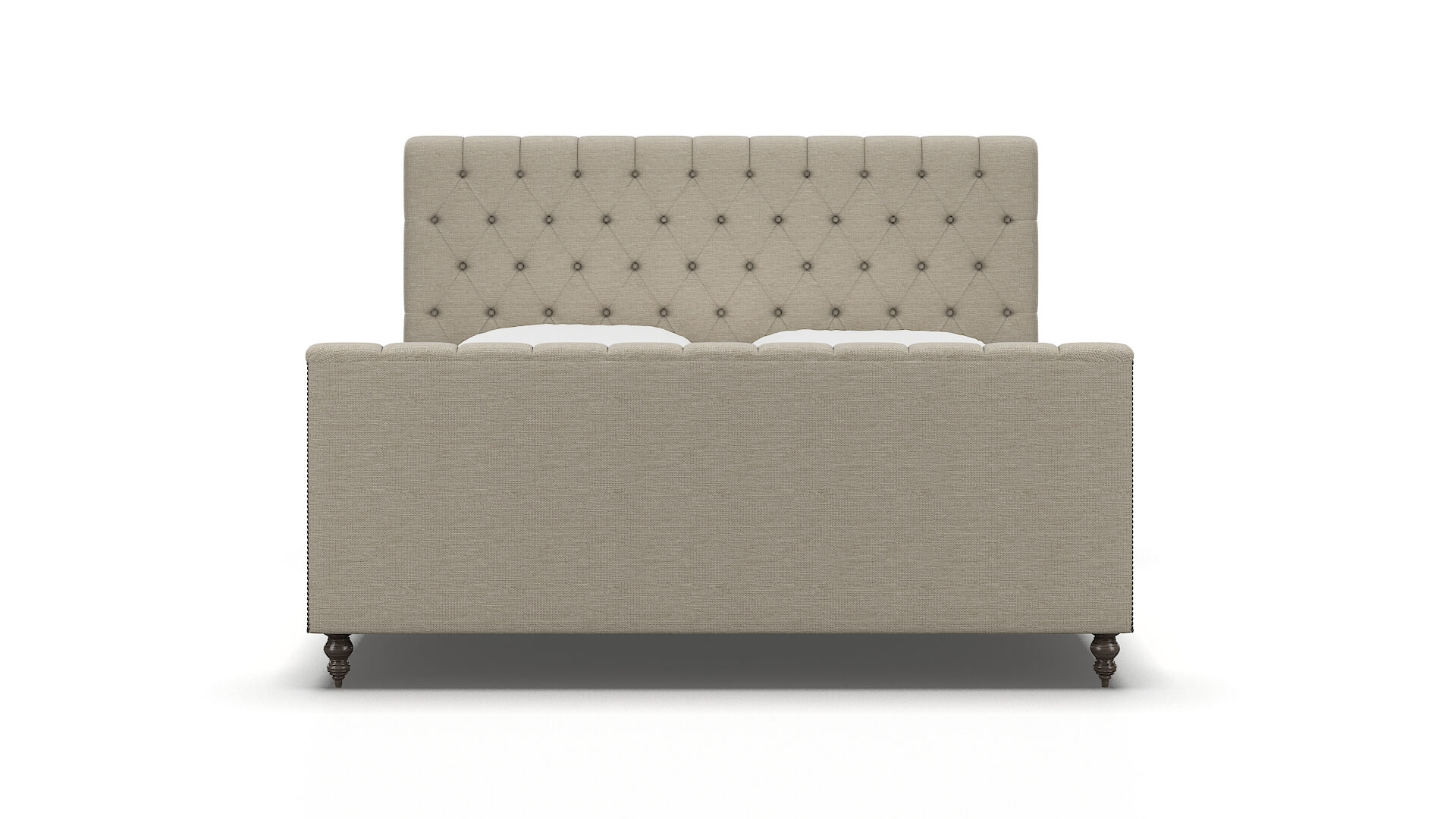 Sophia Prime Dusk Bed King espresso legs 1