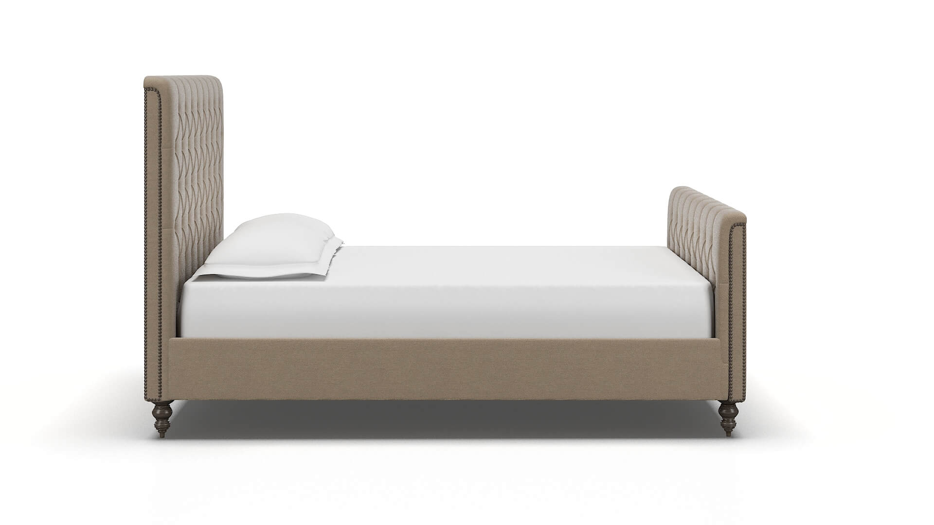 Sophia Rocket Cappuccino Bed espresso legs 3