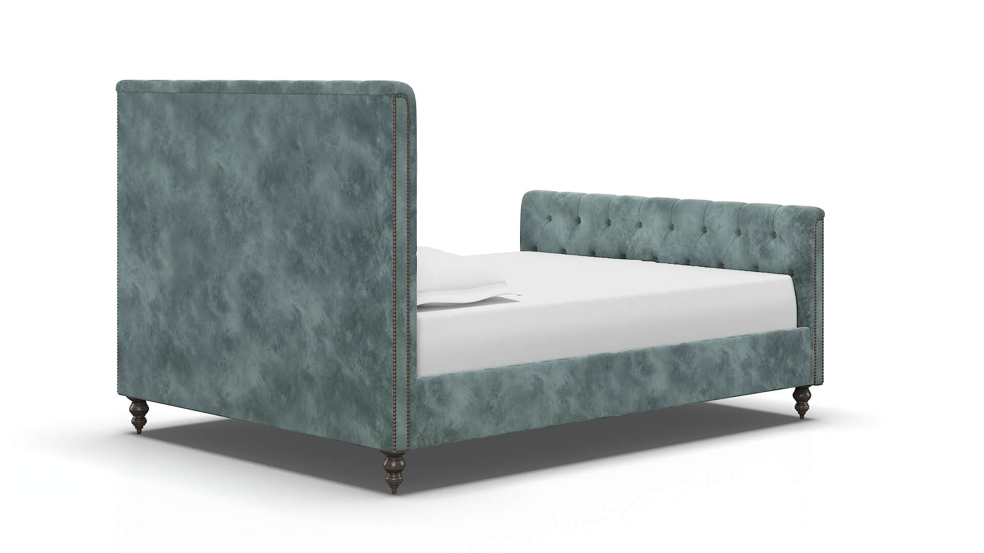 Sophia Royale Cloud Bed espresso legs 4