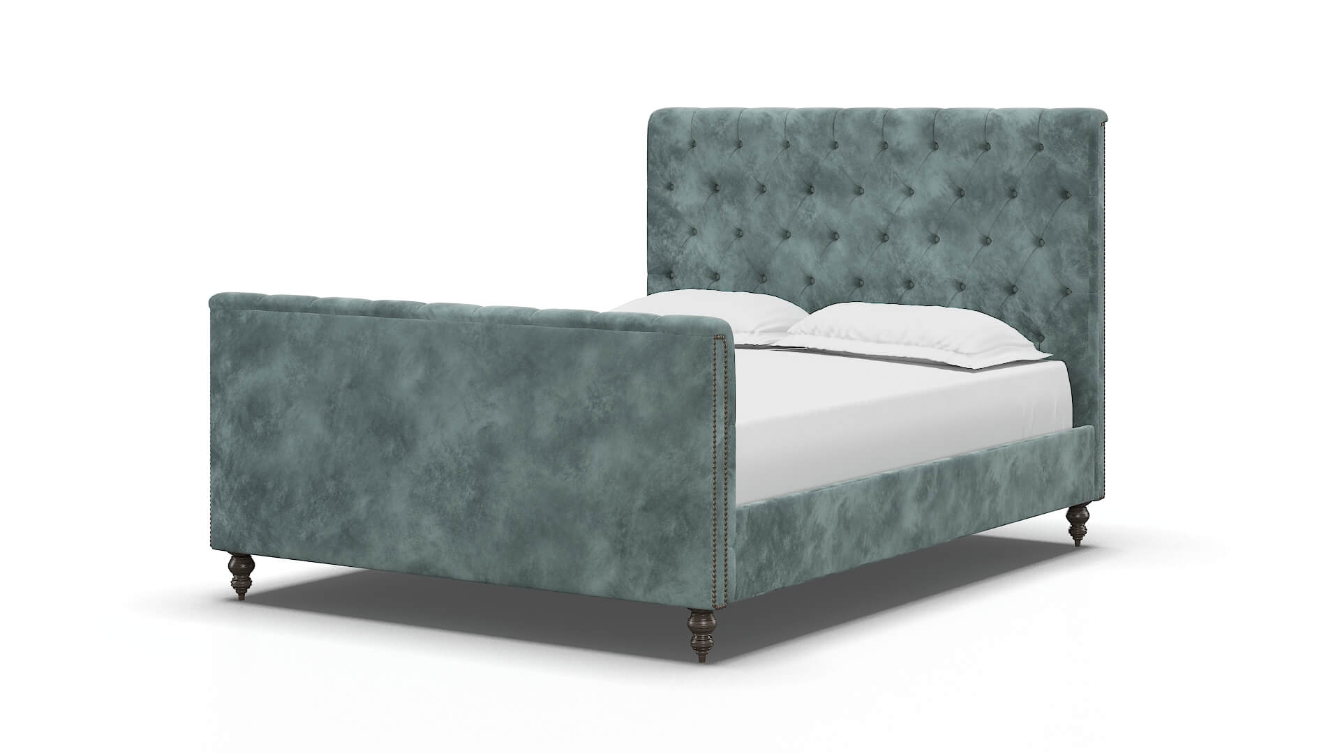 Sophia Royale Cloud Bed espresso legs 5