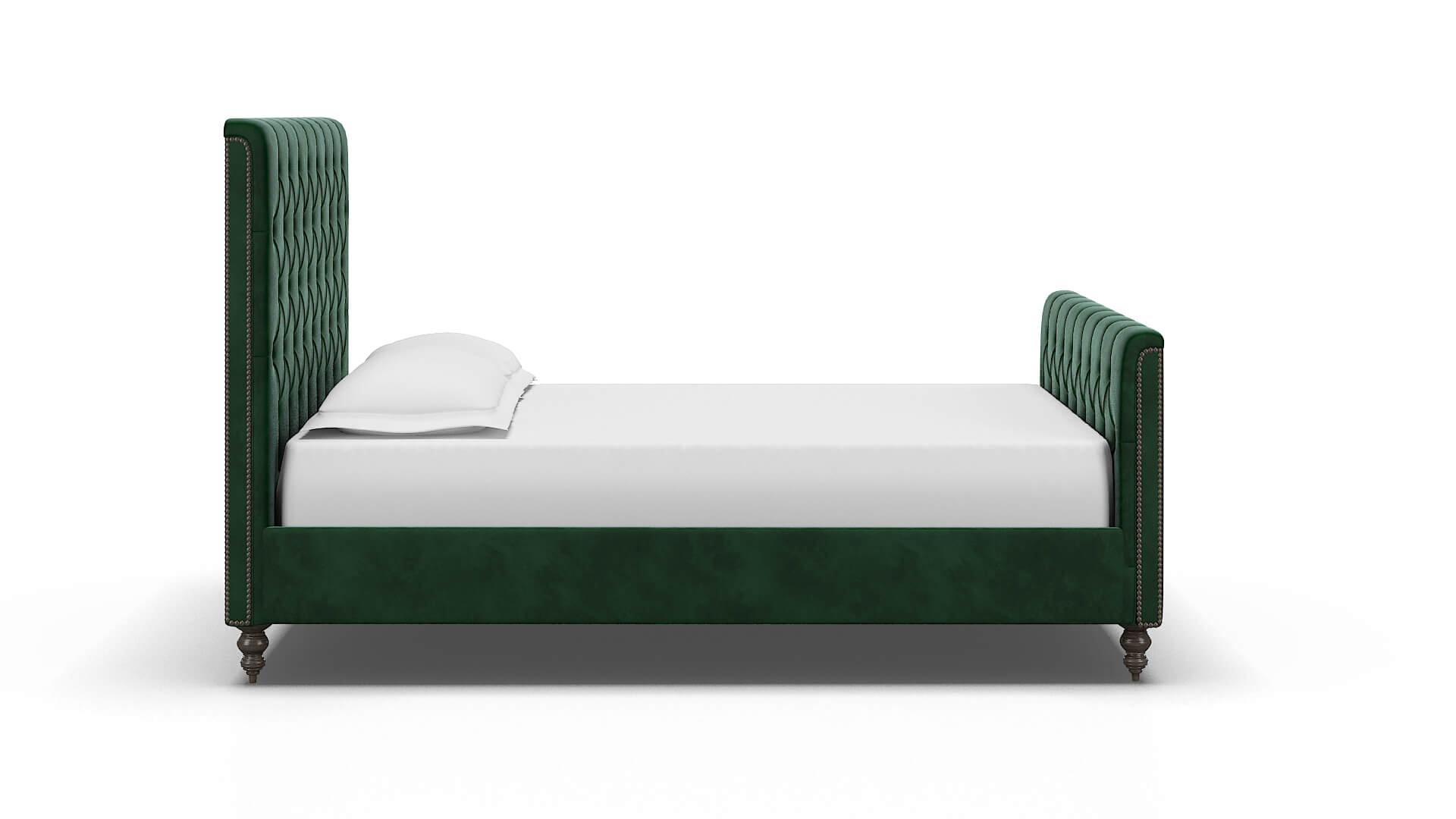Sophia Royale Evergreen Bed espresso legs 3