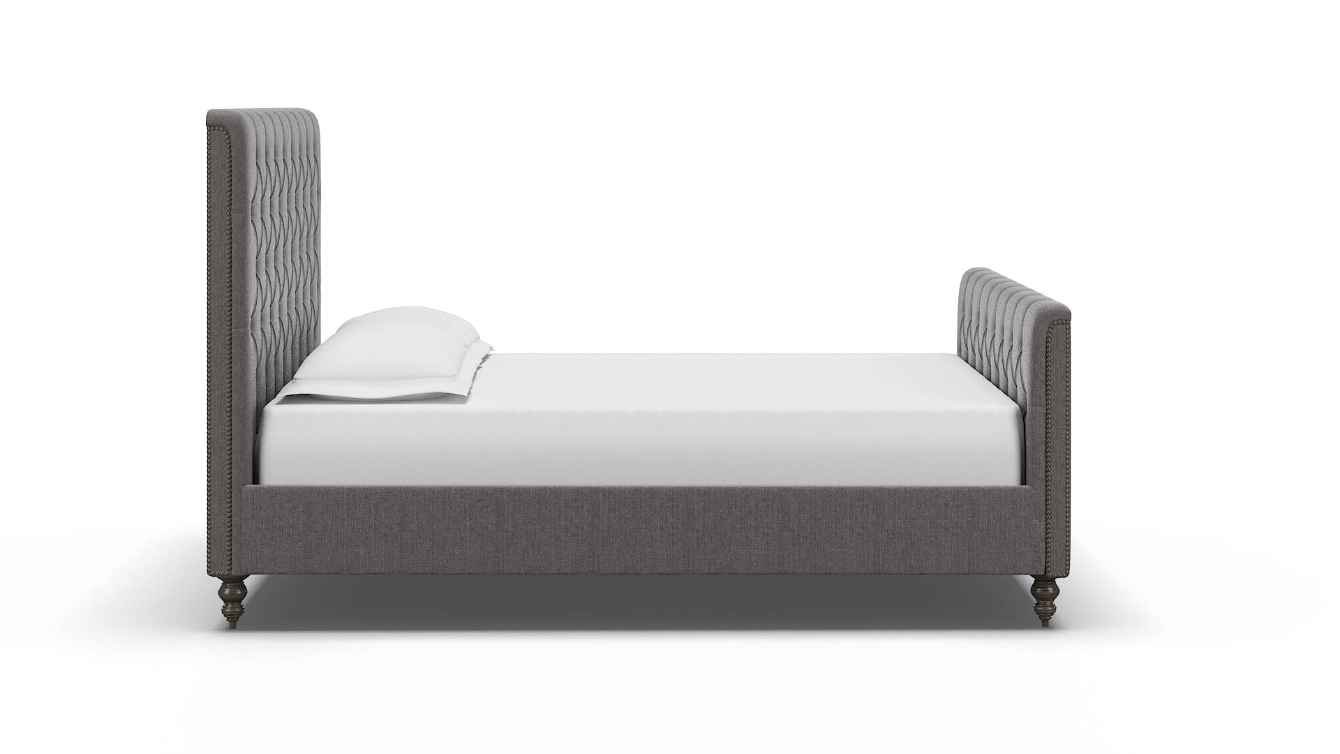 Sophia Sasha Granite Bed espresso legs 3
