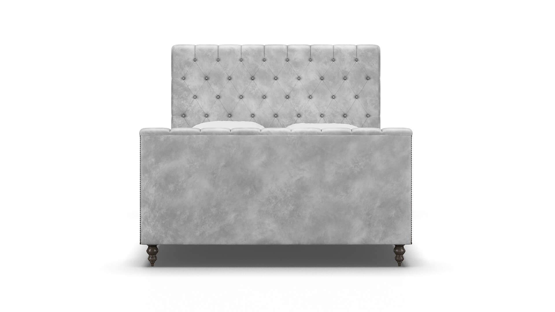 Sophia Terrain Pearl Bed espresso legs 1