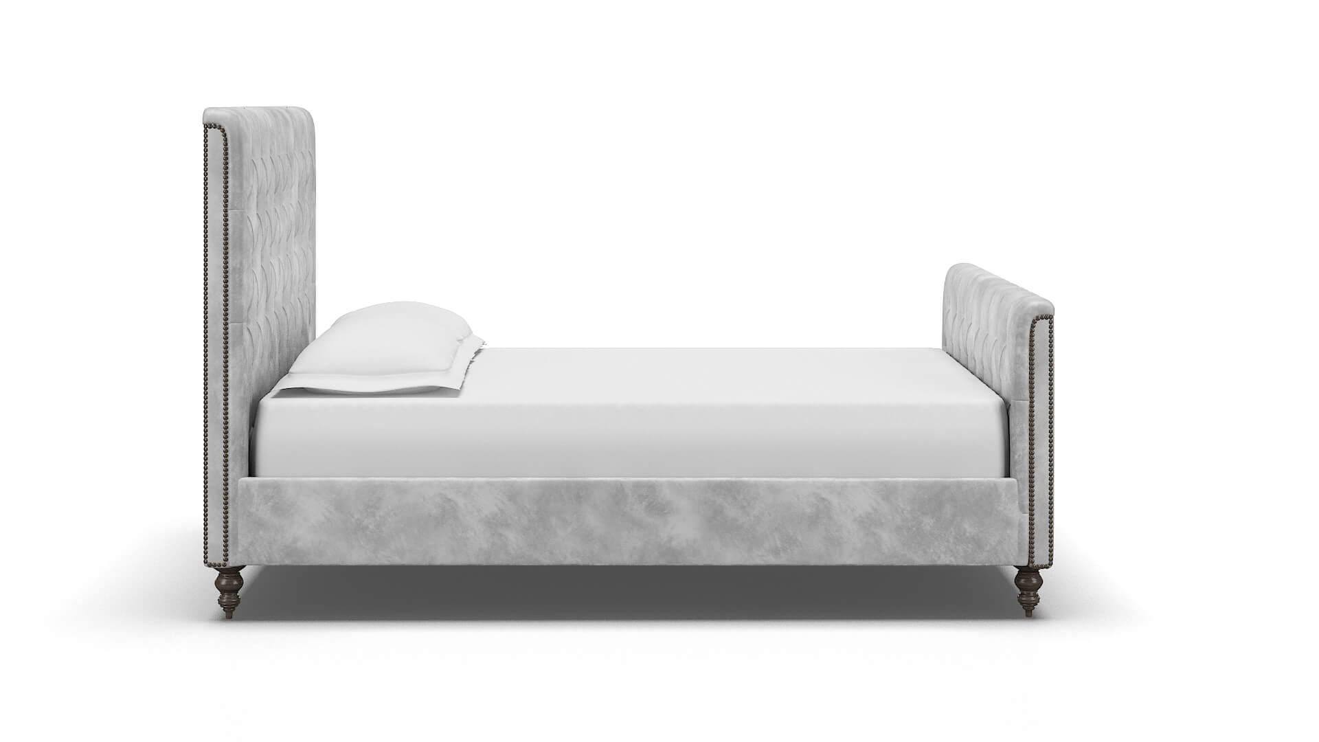 Sophia Terrain Pearl Bed espresso legs 3