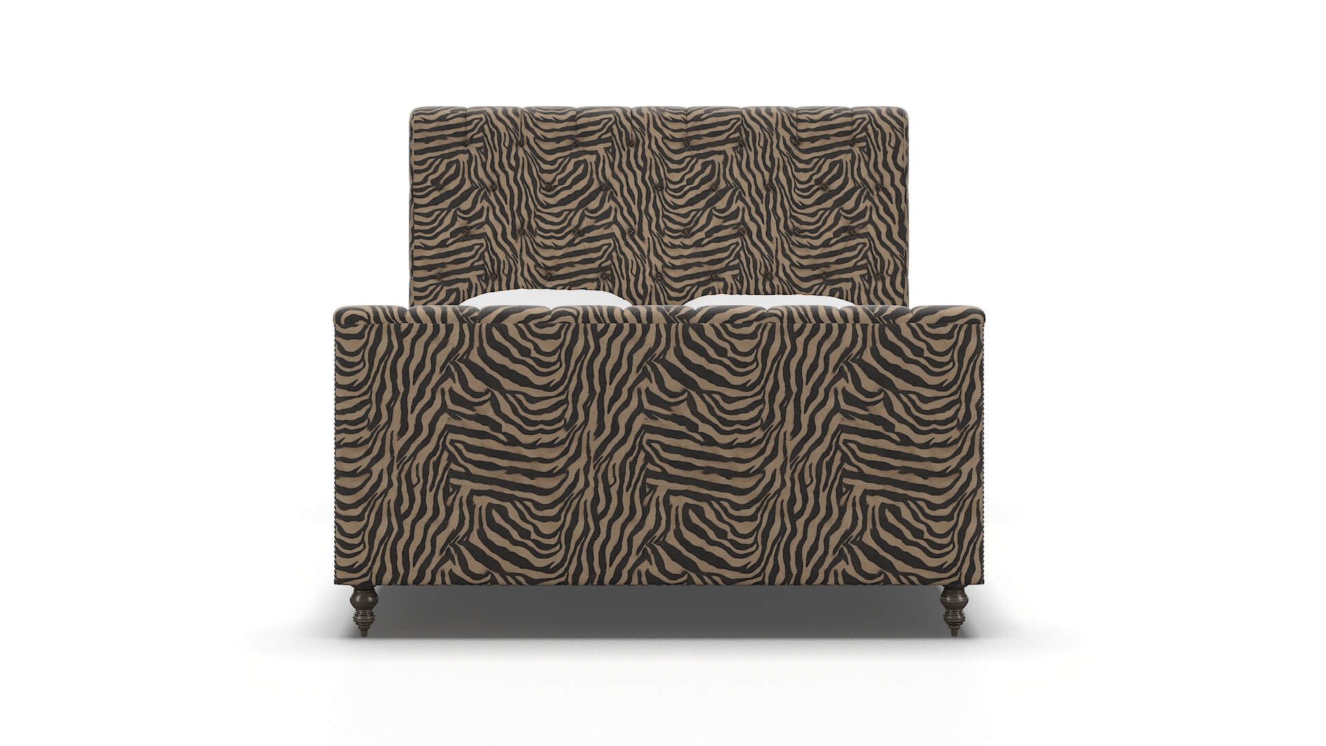 Sophia Zambia Coffee Bed espresso legs 1