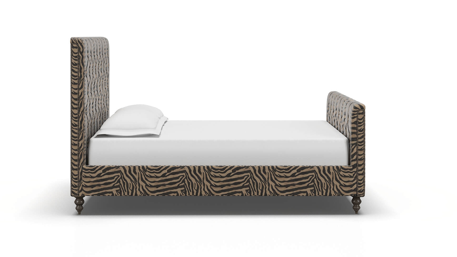 Sophia Zambia Coffee Bed espresso legs 3