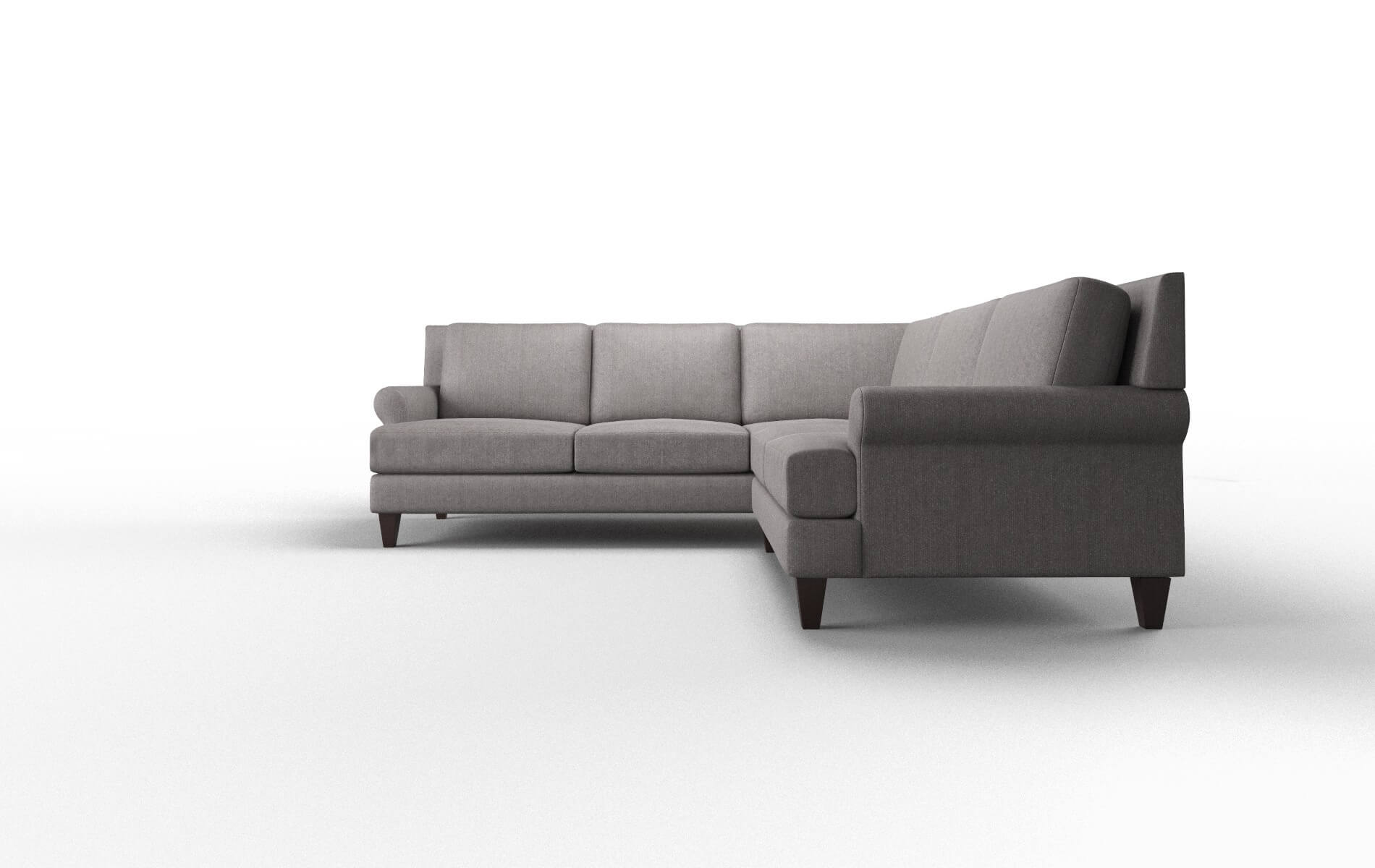 Stockholm Atlas_plz Silver Sectional espresso legs 5