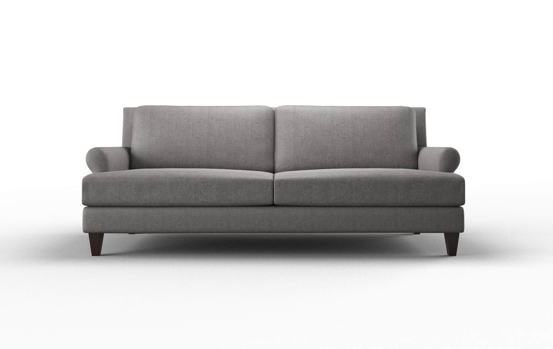 Stockholm Atlas_plz Silver Sofa espresso legs 1