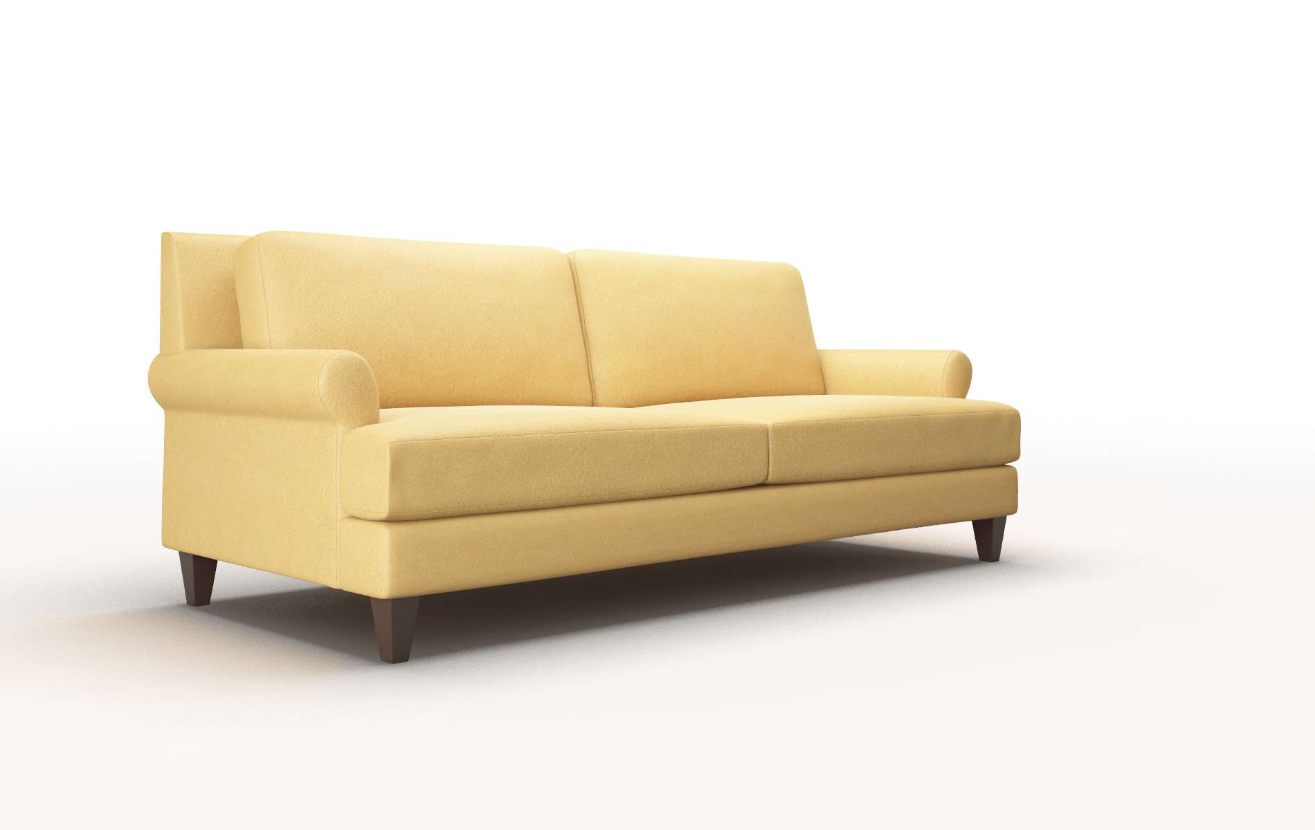 Stockholm Bella Amber Sofa espresso legs 2