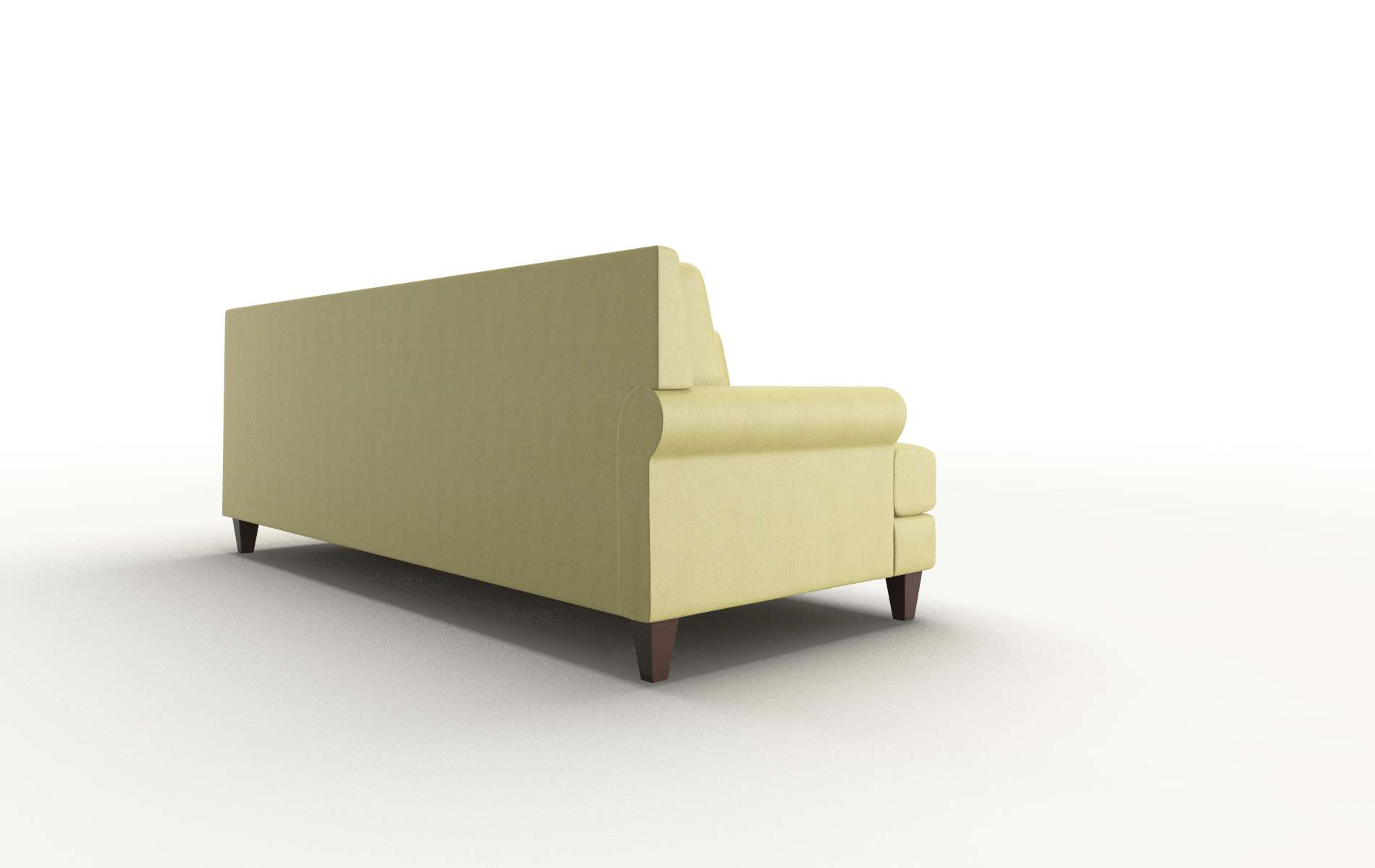 Stockholm Bella Apple Sectional espresso legs 3