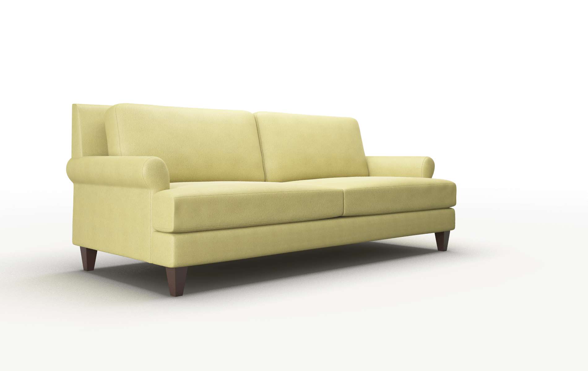 Stockholm Bella Apple Sofa espresso legs 2