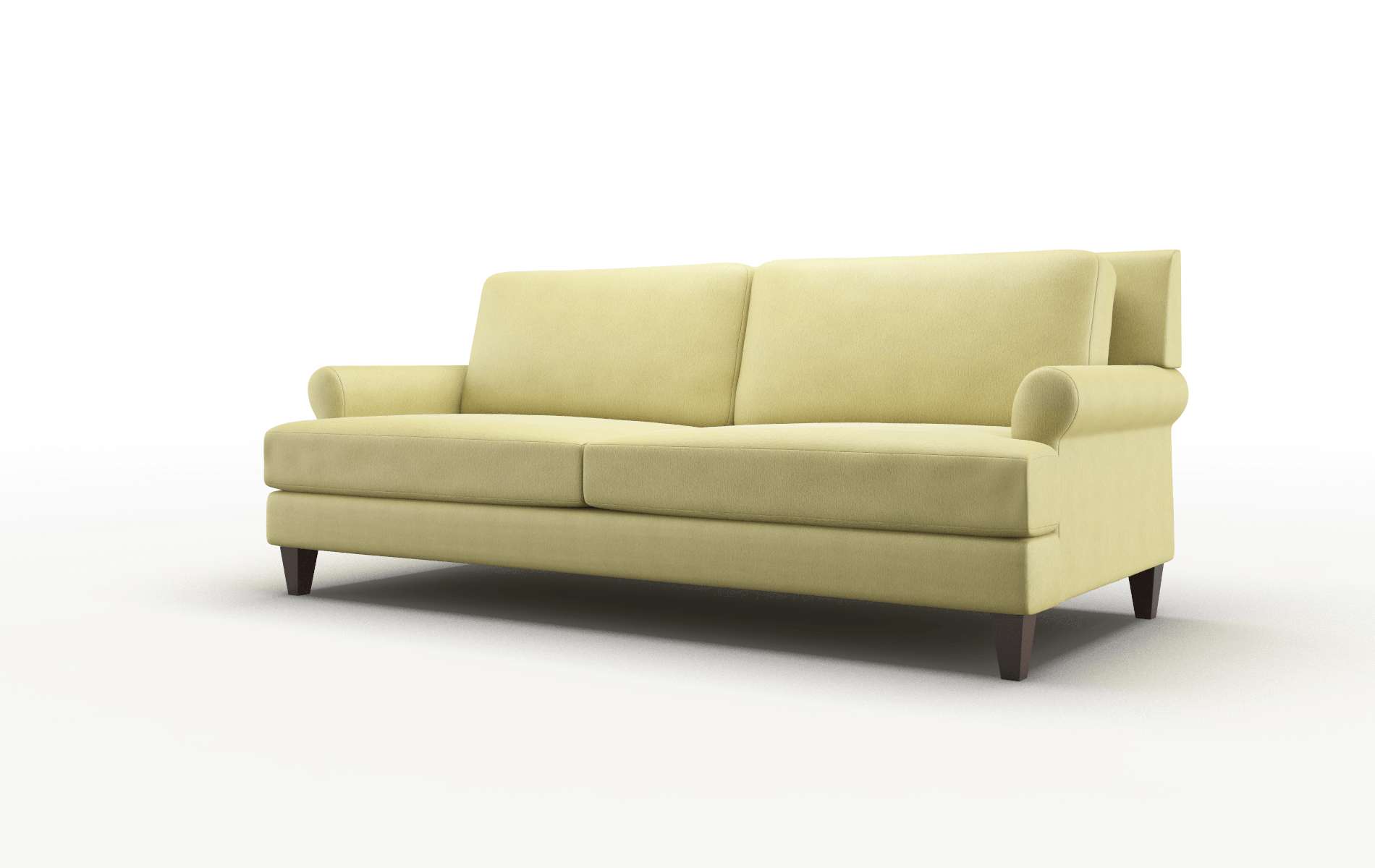 Stockholm Bella Apple Sofa espresso legs 4