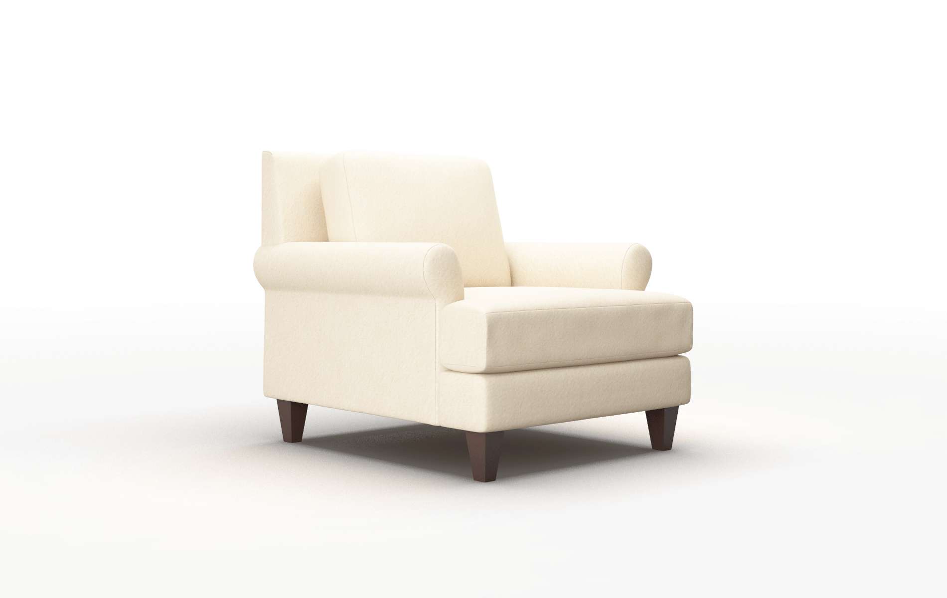 Stockholm Bella Buckwheat Chair espresso legs 2