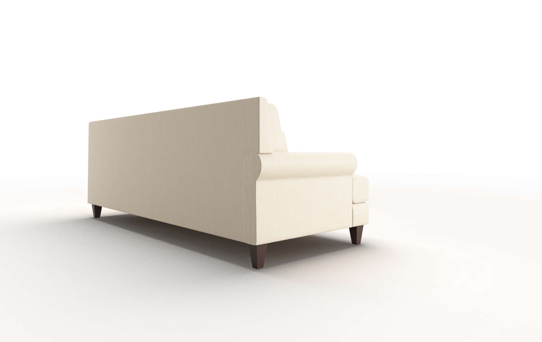 Stockholm Bella Buckwheat Sectional espresso legs 3