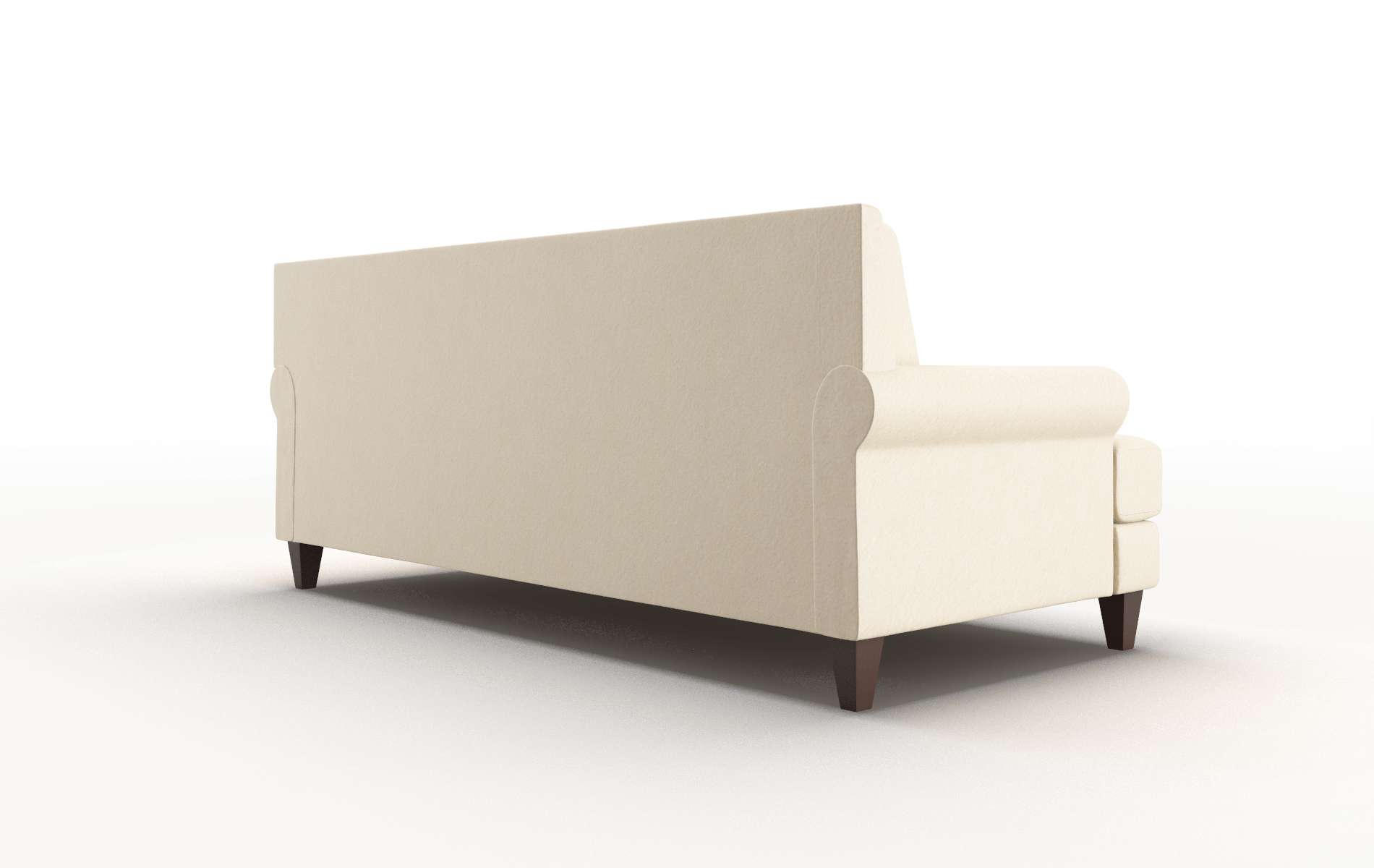 Stockholm Bella Buckwheat Sofa espresso legs 5