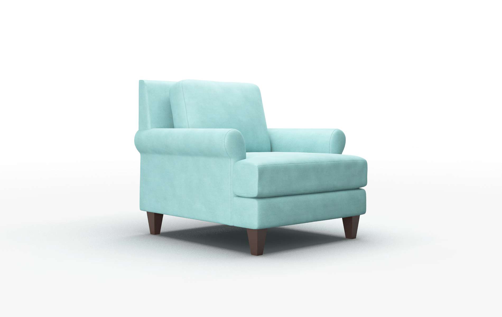 Stockholm Bella Caribbean Chair espresso legs 2