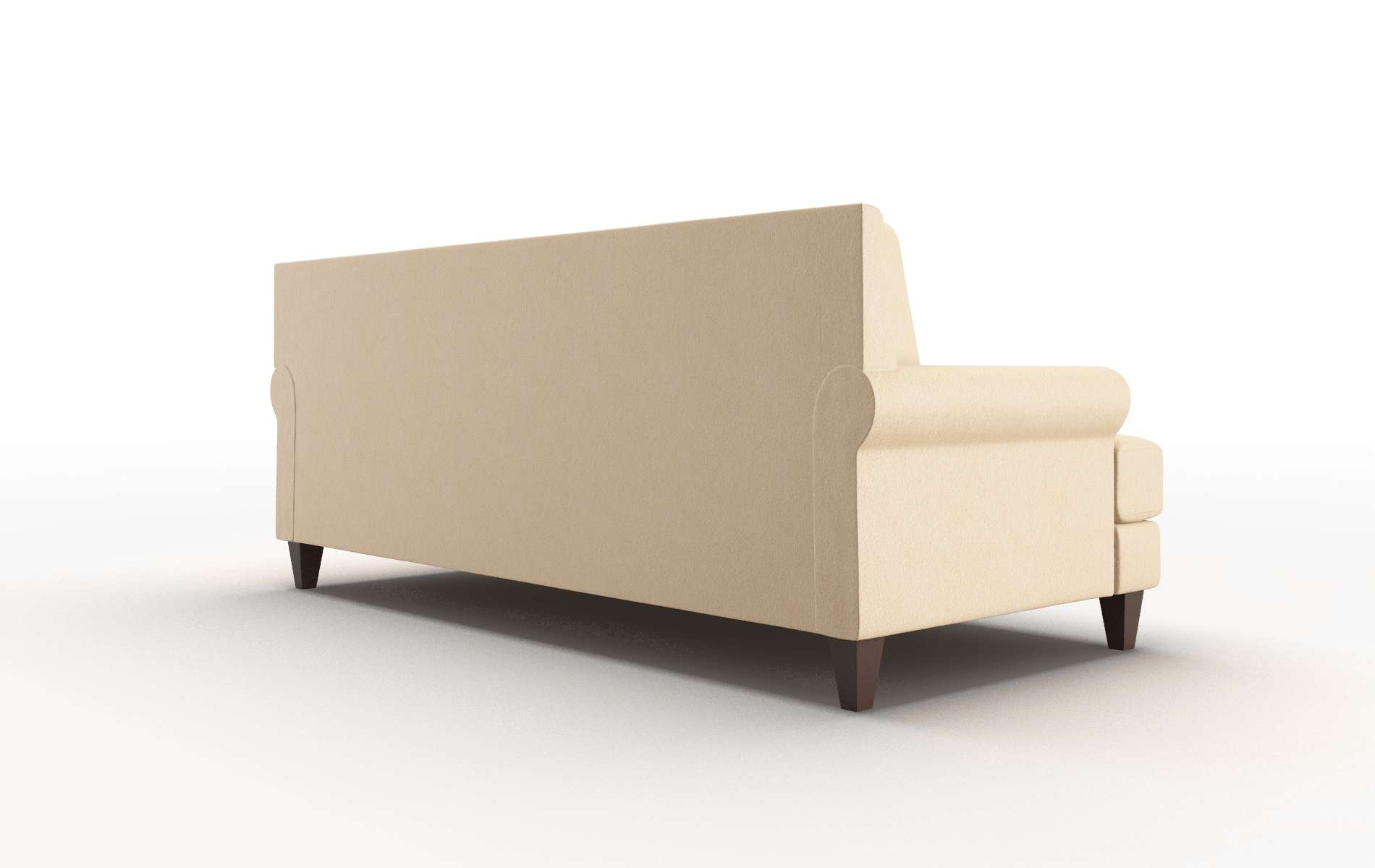 Stockholm Bella Coffee Sofa espresso legs 5