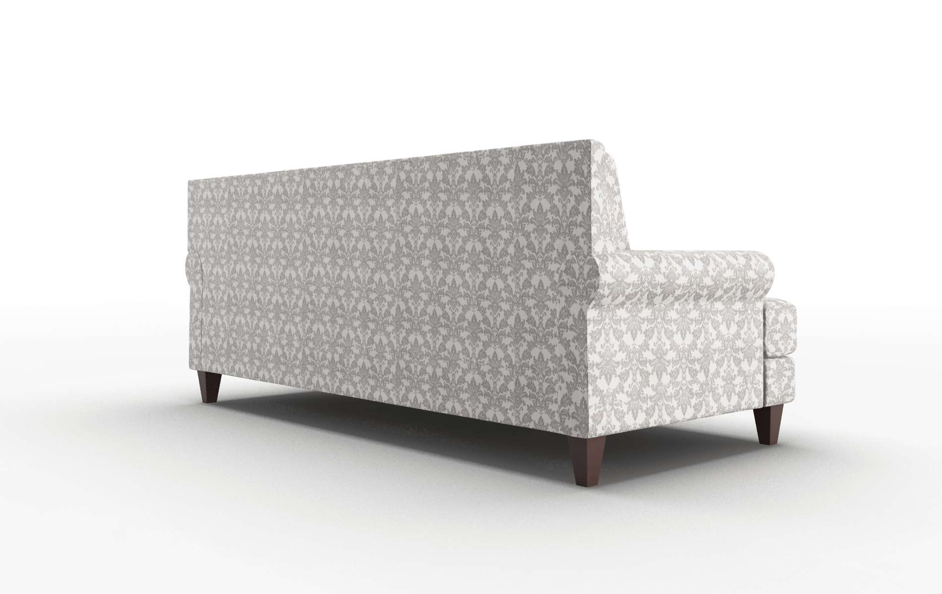 Stockholm Bergamo Dove Sofa espresso legs 5