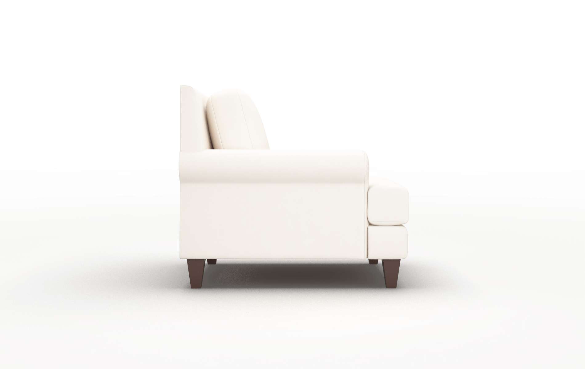 Stockholm Blanche Milky Chair espresso legs 3