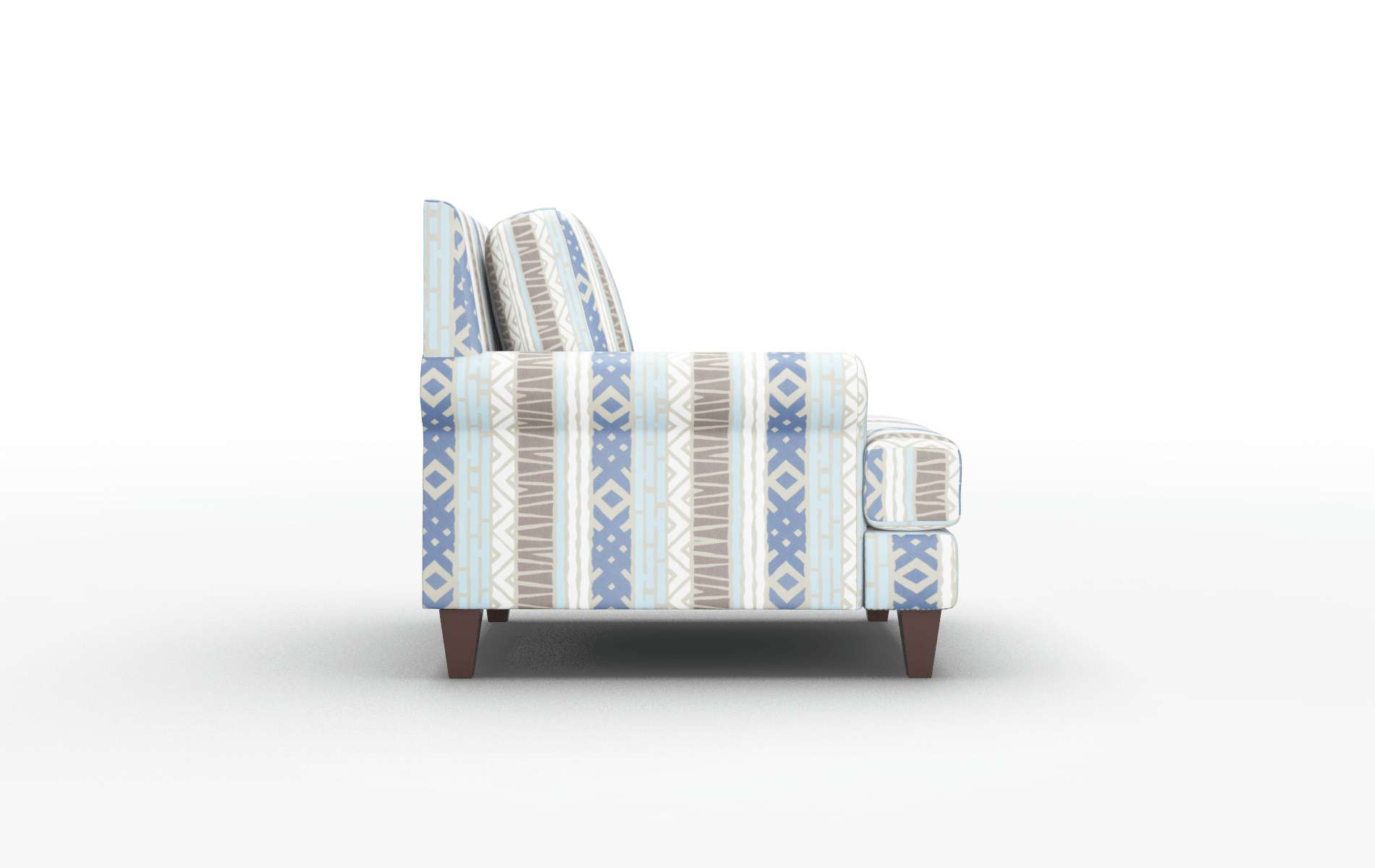 Stockholm Bodhi Indigo Chair espresso legs 3
