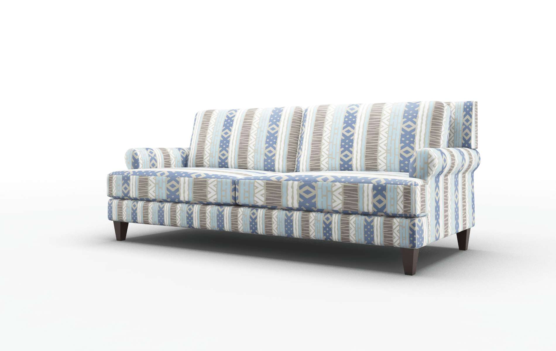 Stockholm Bodhi Indigo Sofa espresso legs 4
