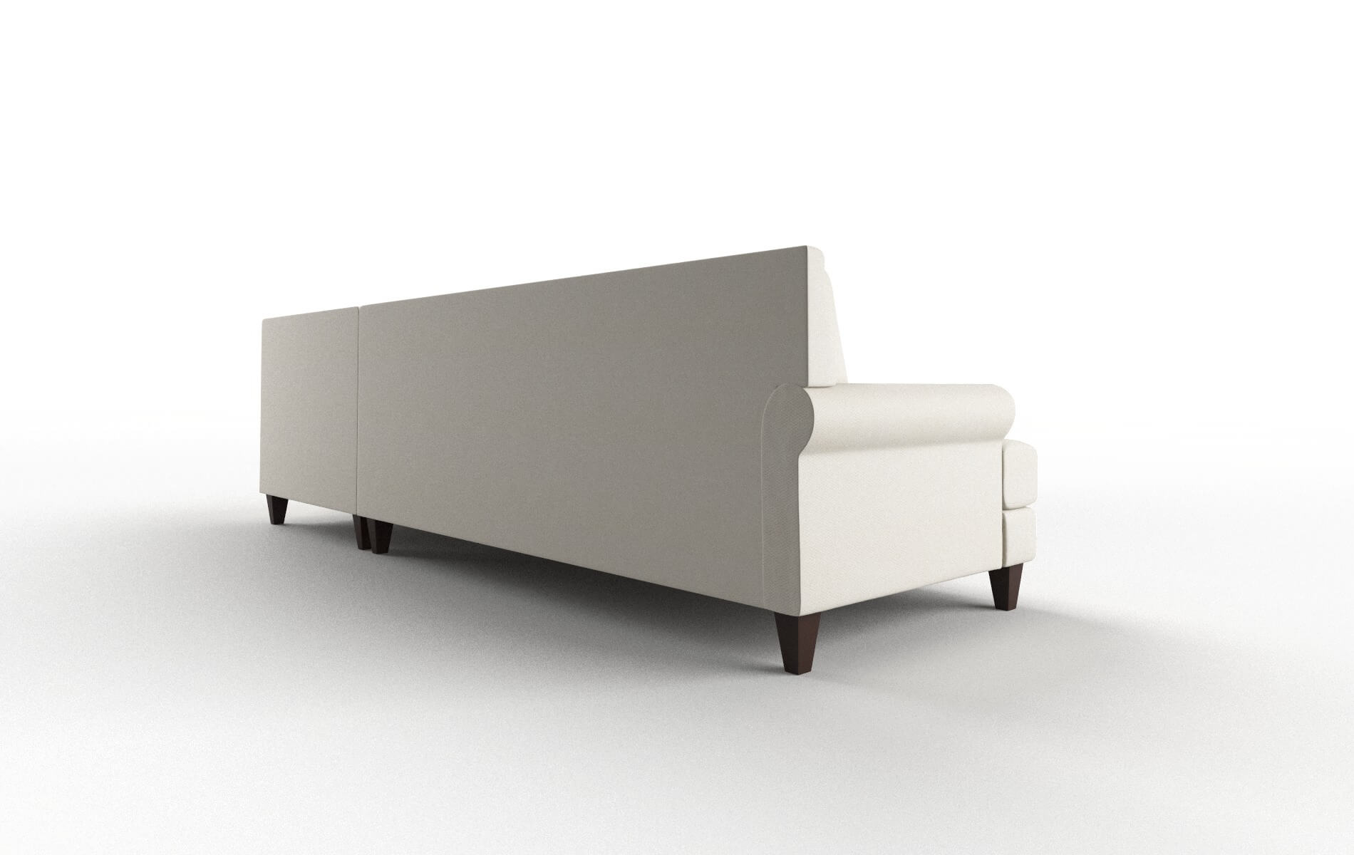 Stockholm Bungalow Ivory Panel espresso legs 5
