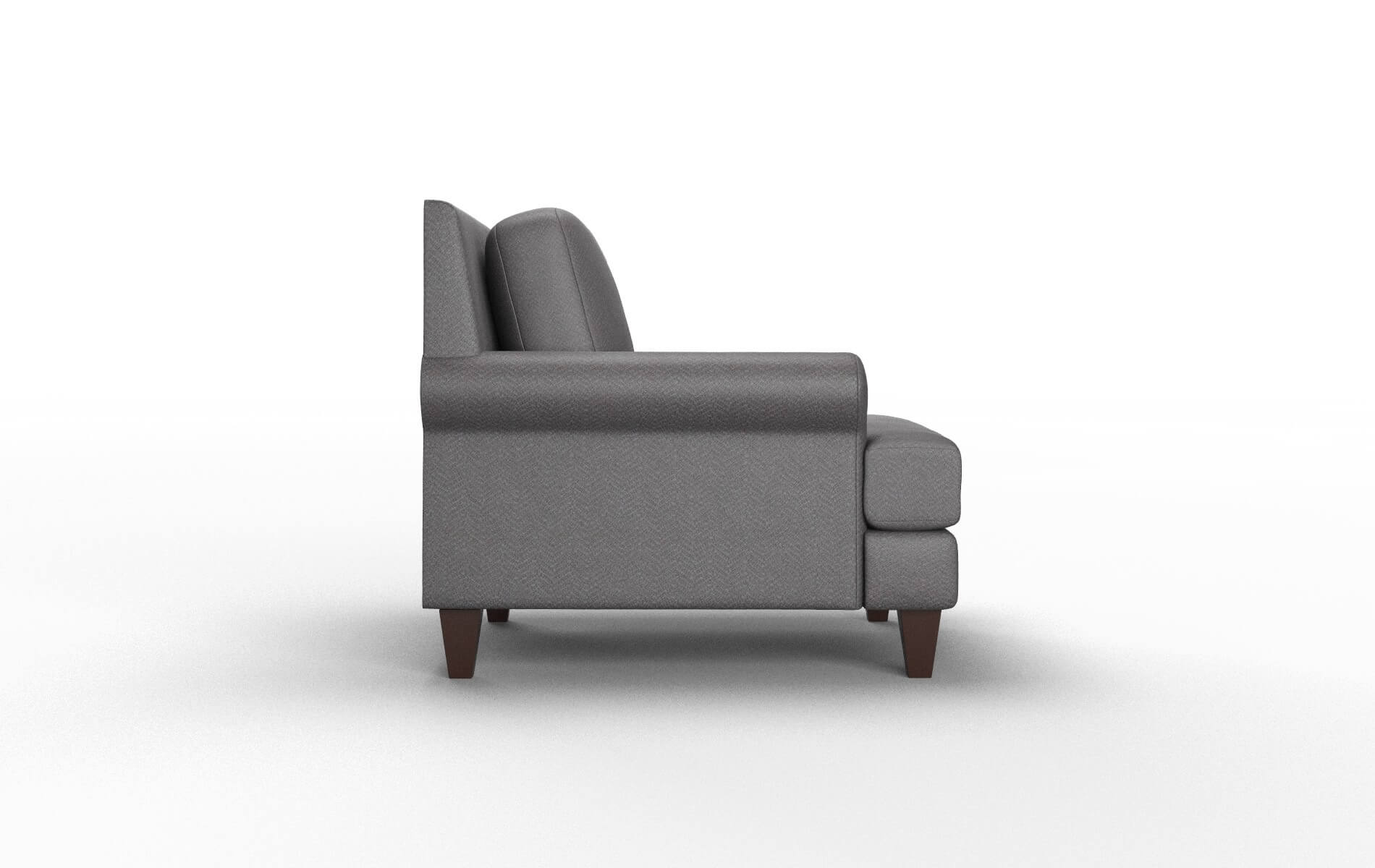 Stockholm Catalina Charcoal Chair espresso legs 3