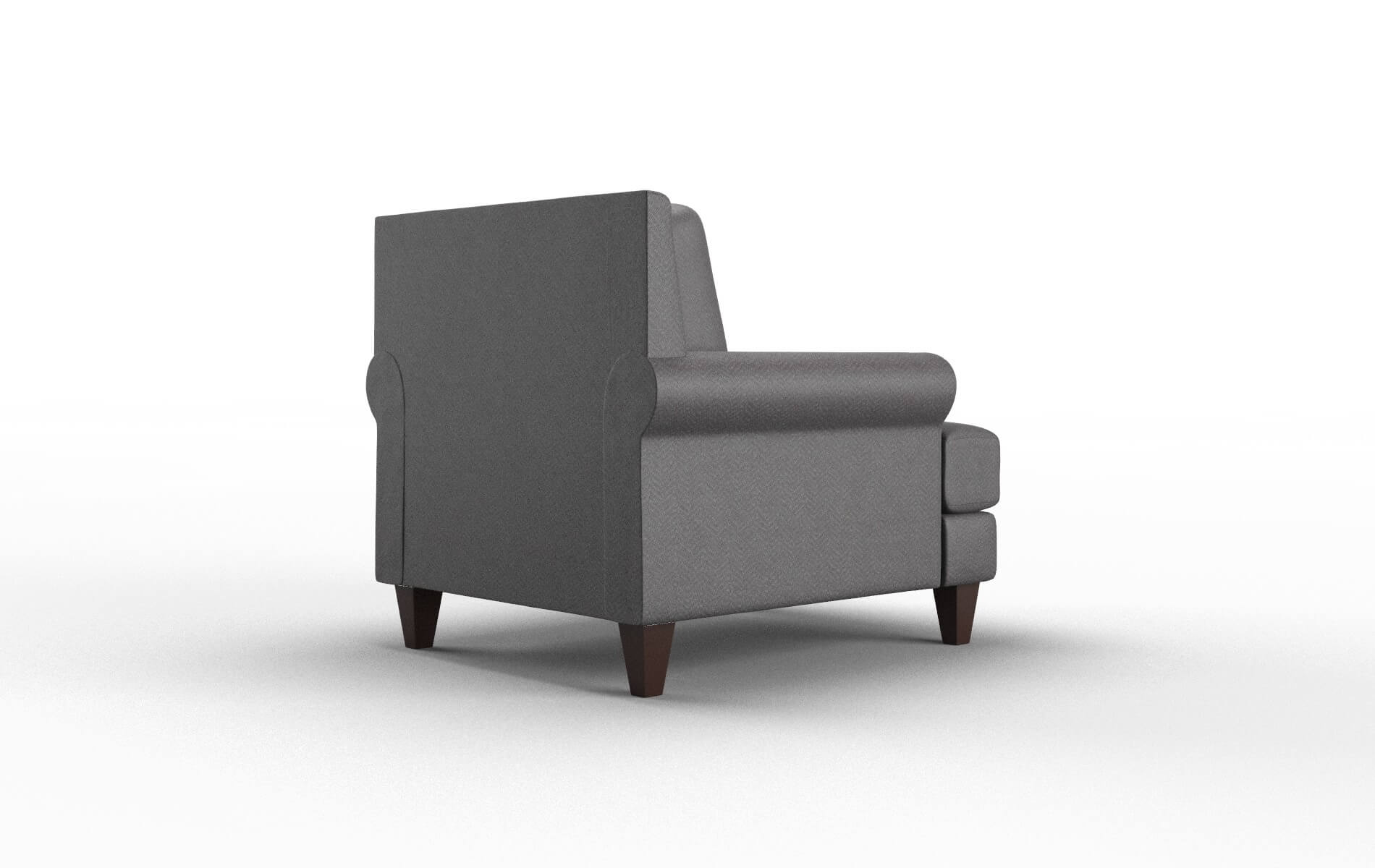 Stockholm Catalina Charcoal Chair espresso legs 5