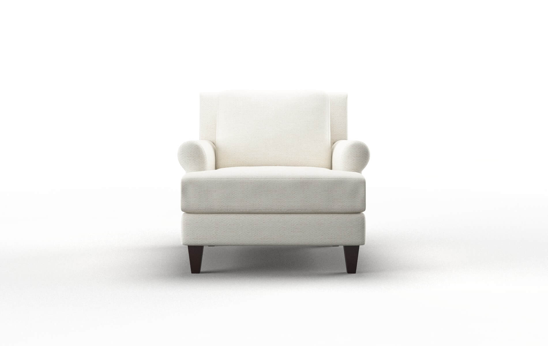 Stockholm Catalina Ivory chair espresso legs