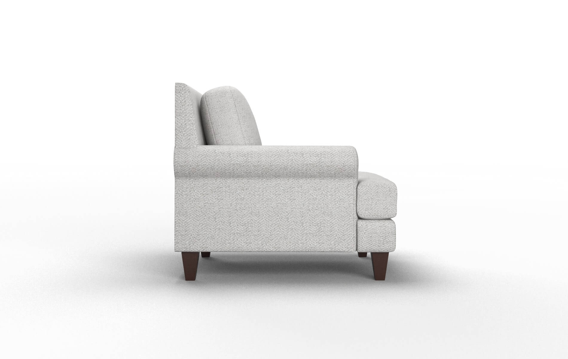 Stockholm Catalina Silver Chair espresso legs 3