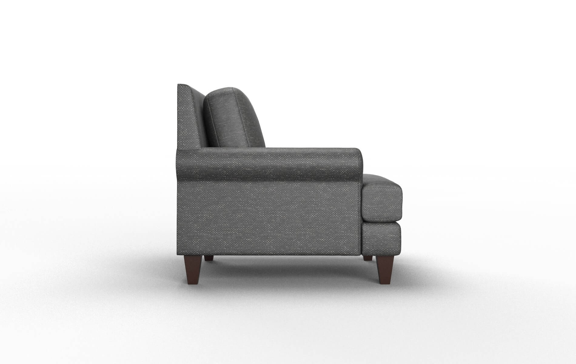 Stockholm Chance Denim Chair espresso legs 3