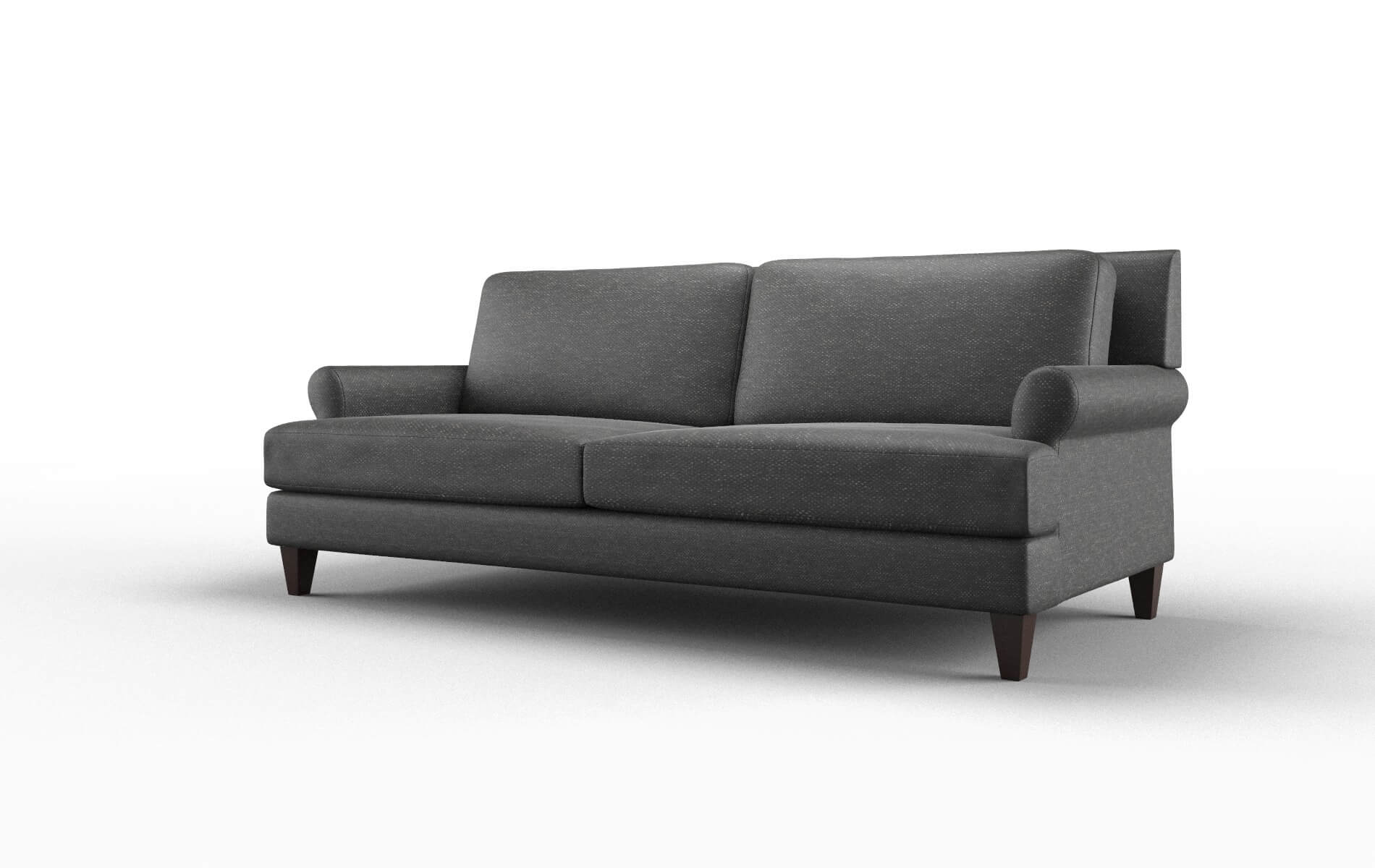 Stockholm Chance Denim Sofa espresso legs 4