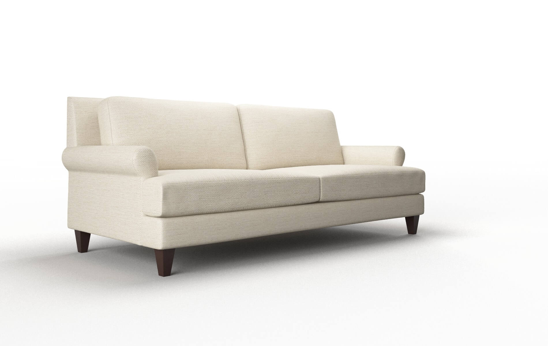 Stockholm Chance Sand Sofa espresso legs 2