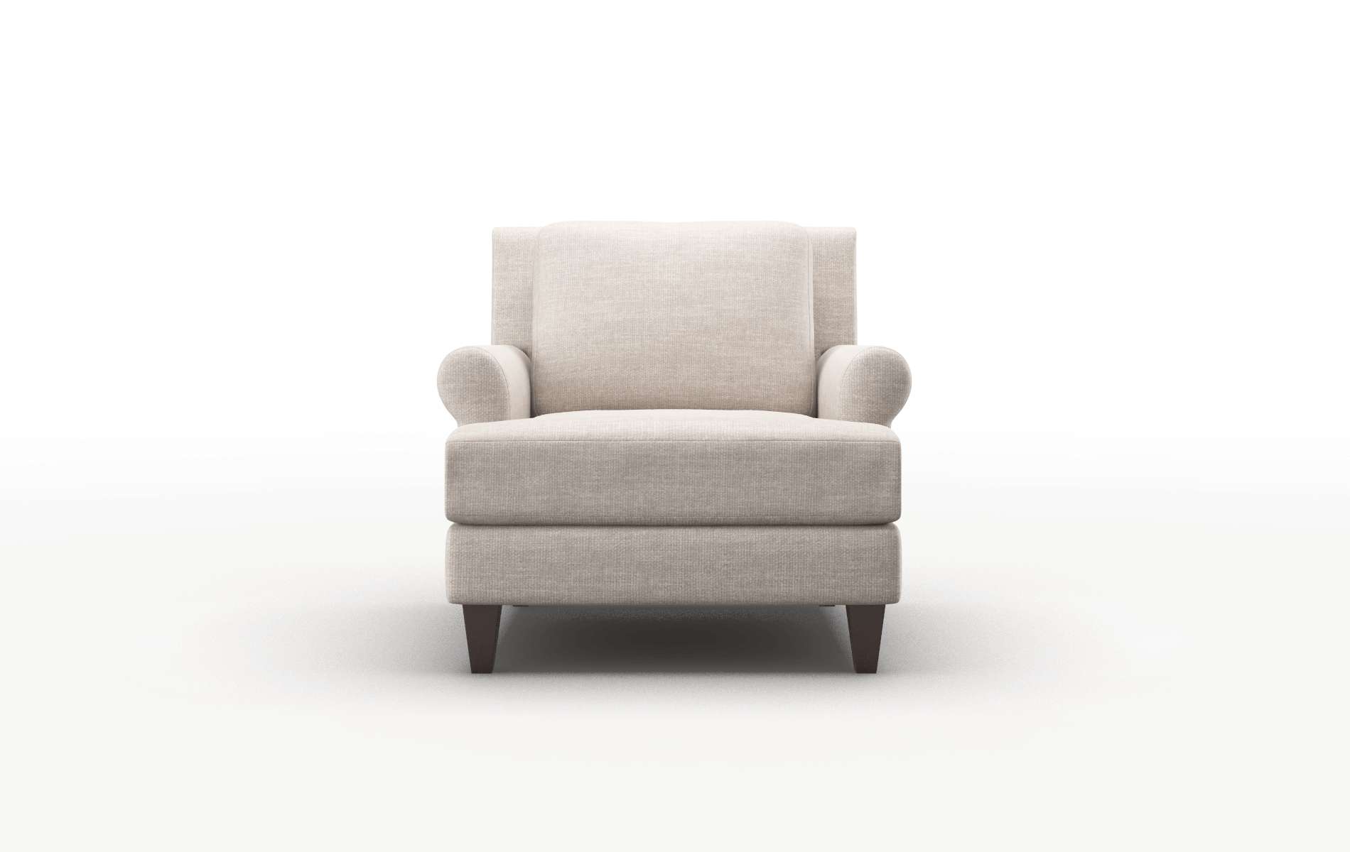 Stockholm Clyde dolphin Chair Espresso Legs  1