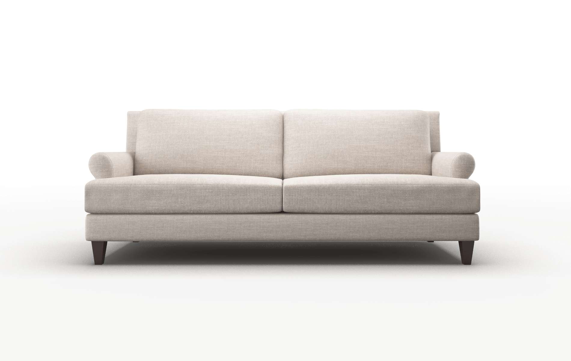 Stockholm Clyde Dolphin Sofa espresso legs 1