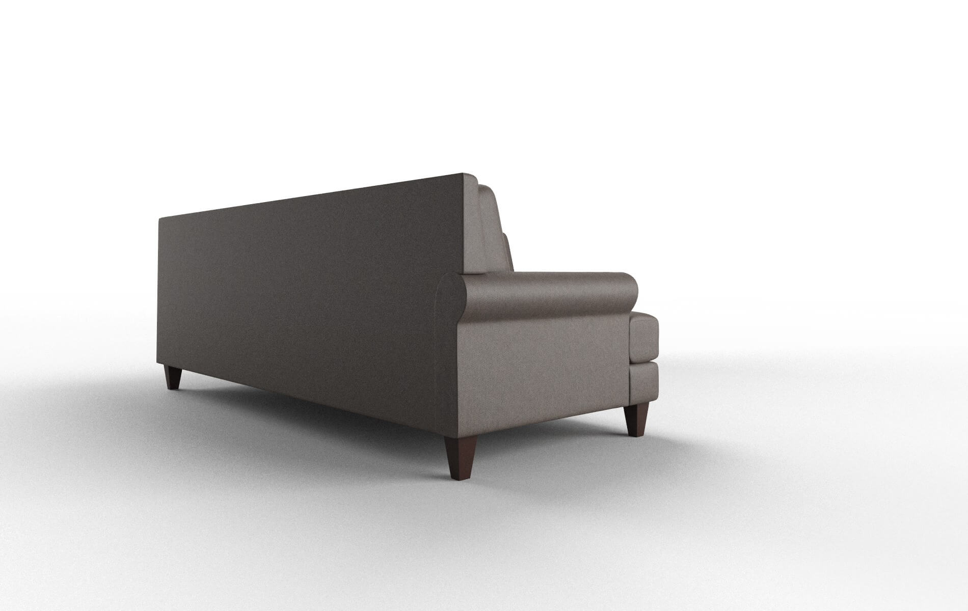 Stockholm Cosmo Chocolate Sectional espresso legs 3