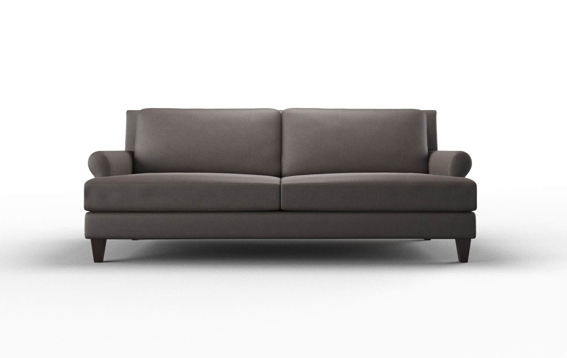Stockholm Cosmo Chocolate Sofa espresso legs 1