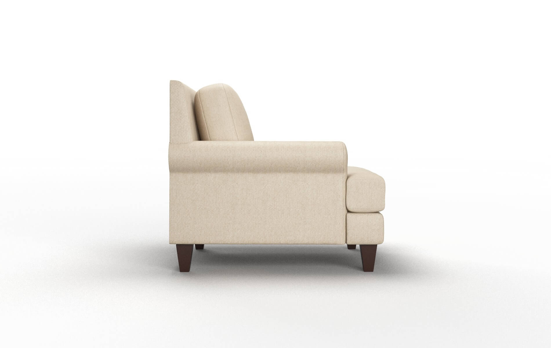 Stockholm Cosmo Fawn Chair espresso legs 3