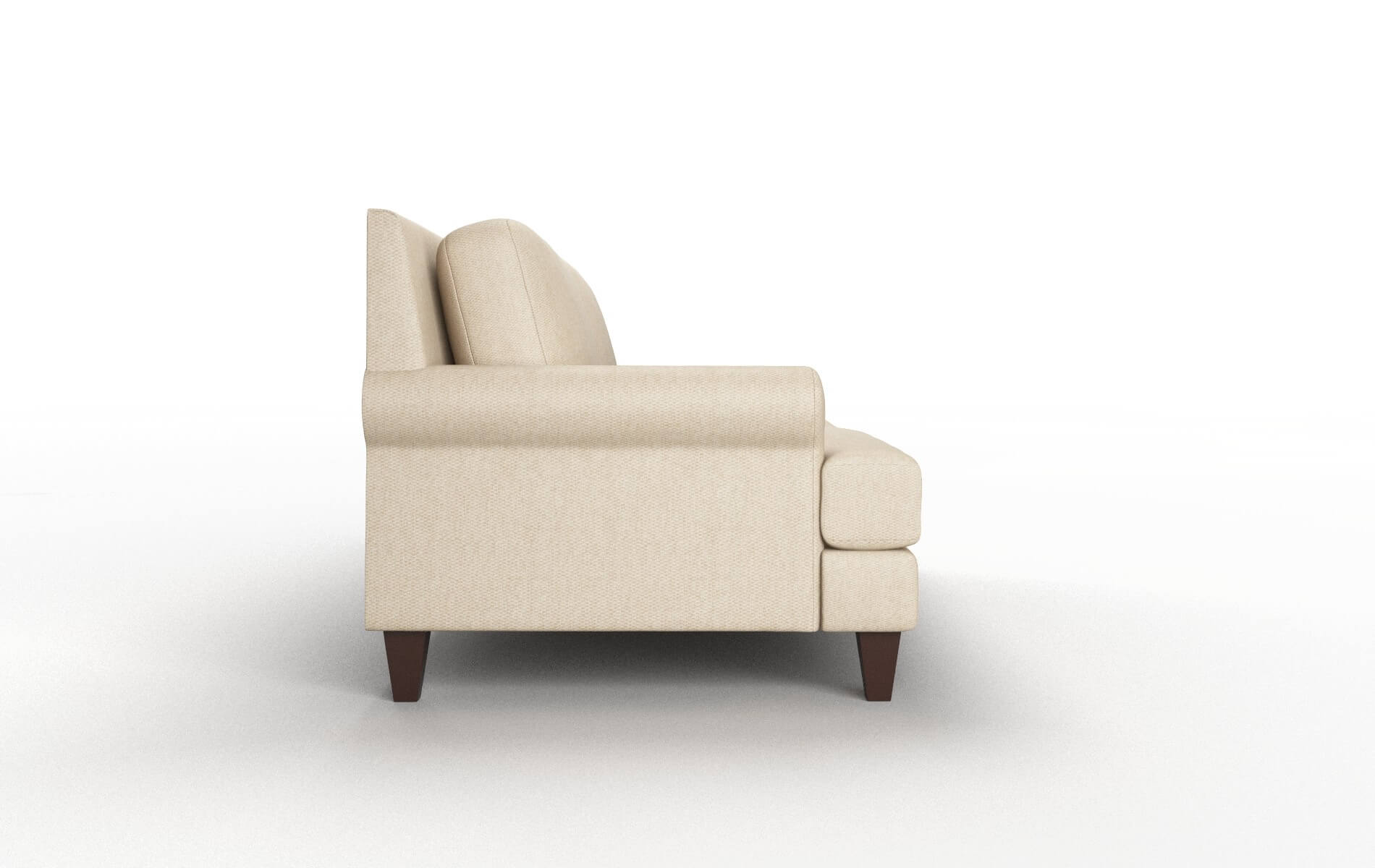 Stockholm Cosmo Fawn Sofa espresso legs 3