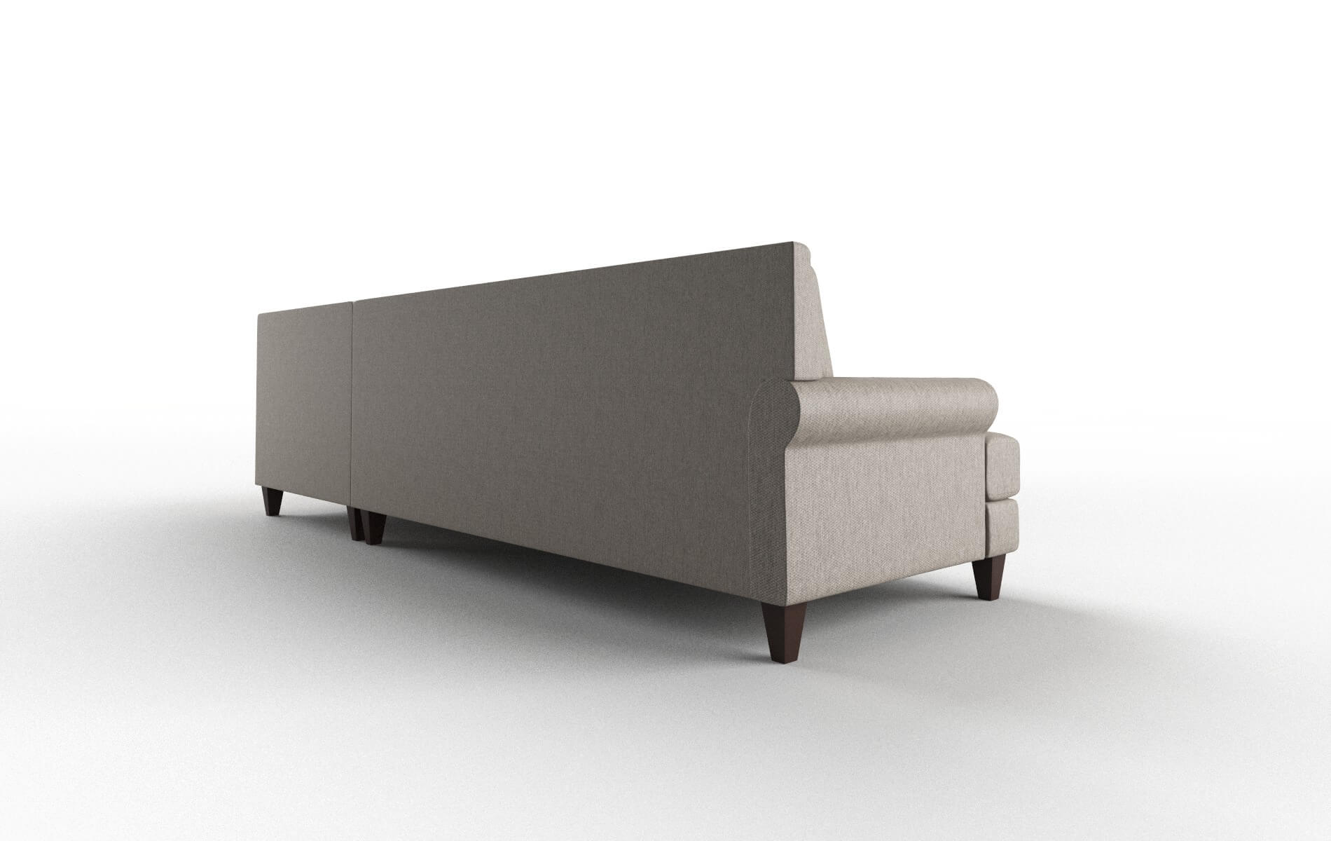 Stockholm Cosmo Taupe Panel espresso legs 5
