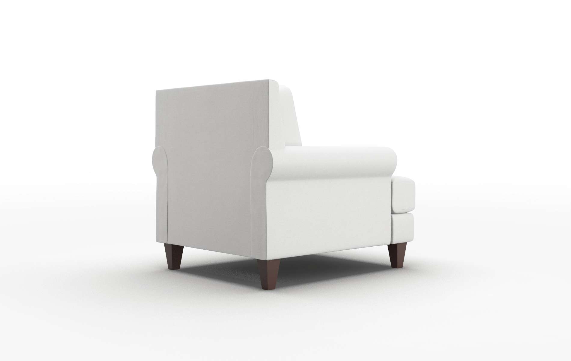 Stockholm Dawson Platinum Chair espresso legs 5