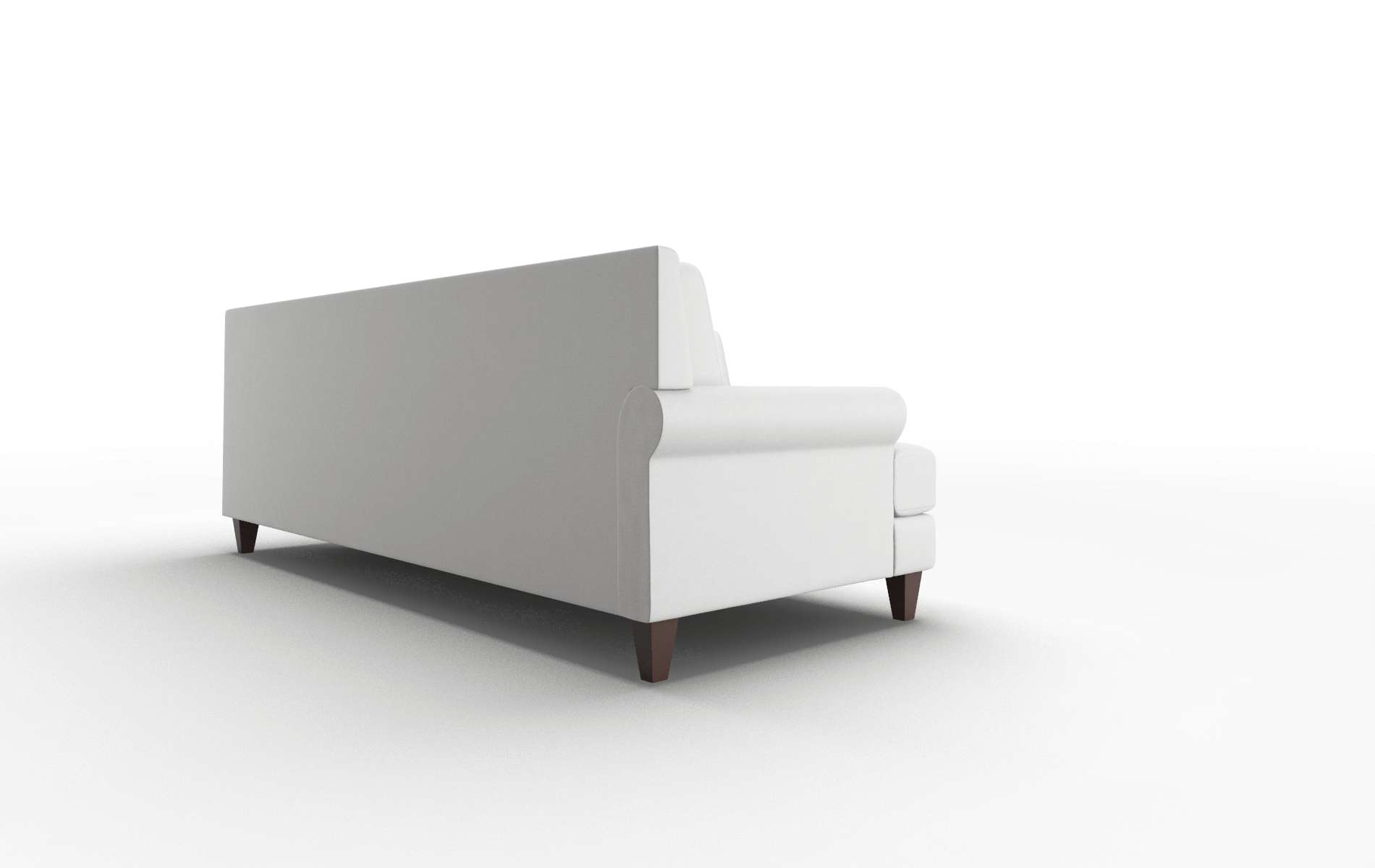 Stockholm Dawson Platinum Sectional espresso legs 3