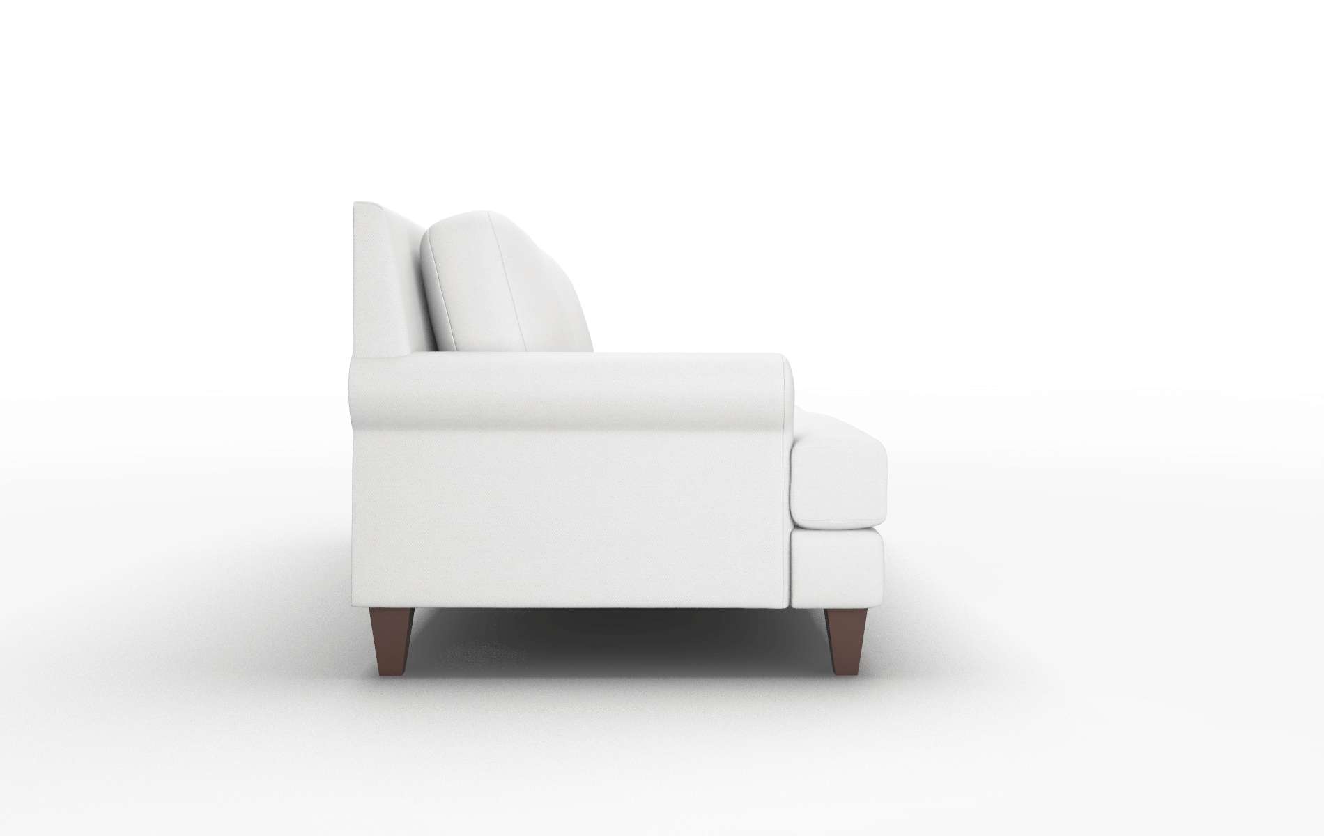 Stockholm Dawson Platinum Sofa espresso legs 3