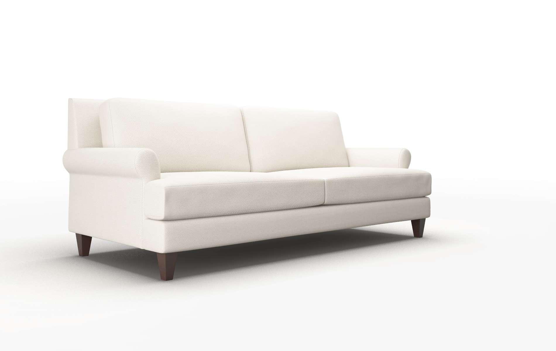 Stockholm Dawson Sand Sofa espresso legs 2