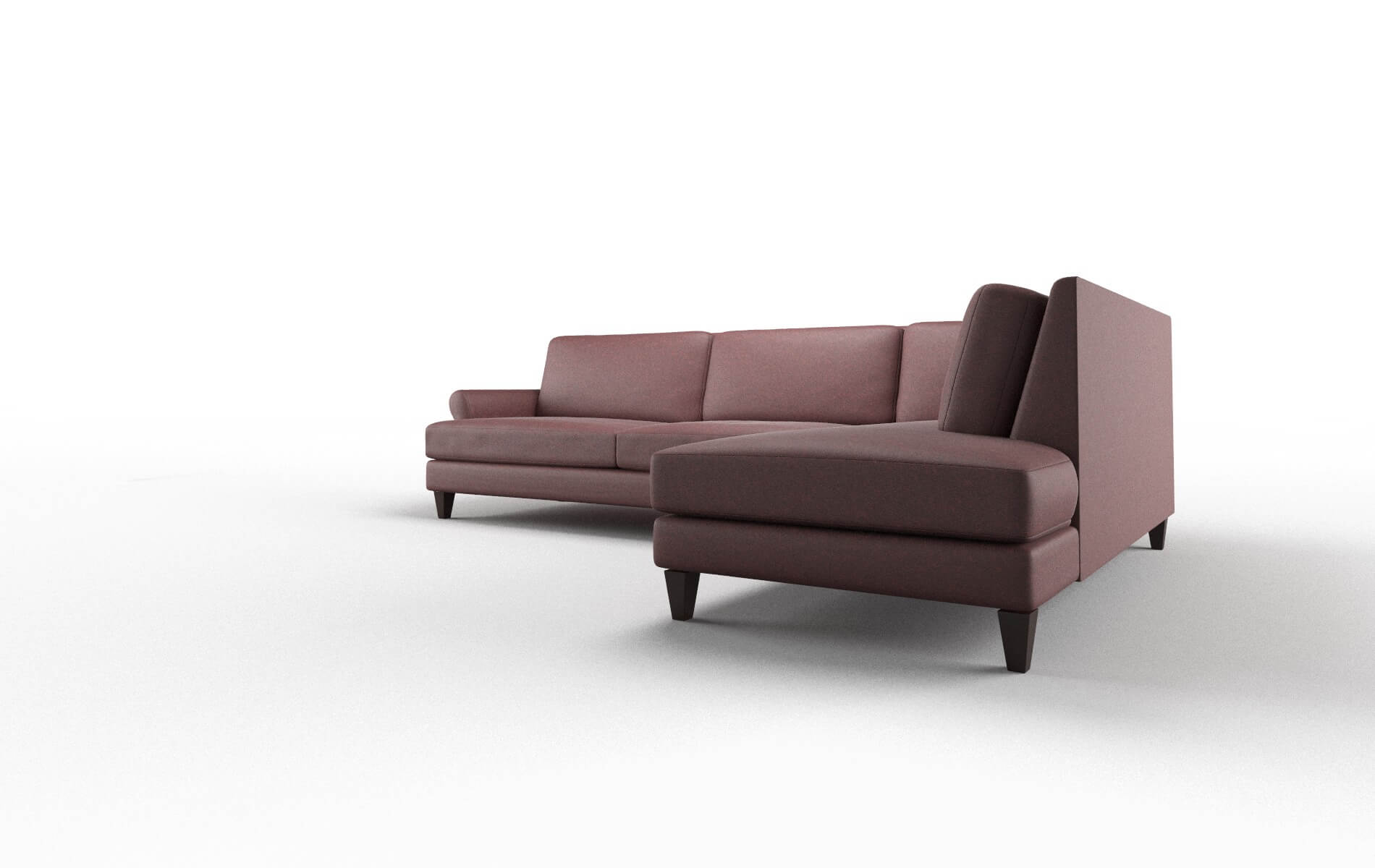 Stockholm Derby Berry Panel espresso legs 4