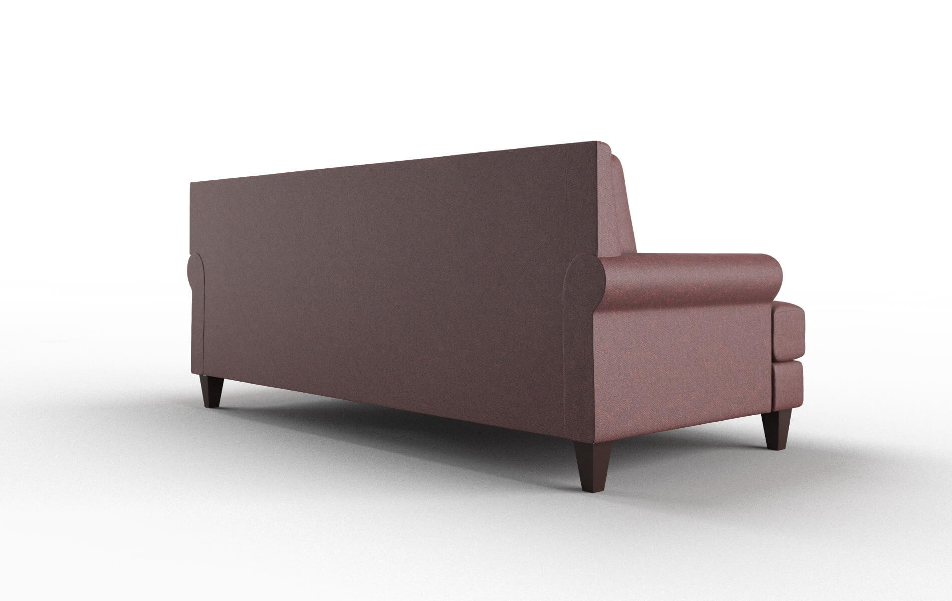Stockholm Derby Berry Sofa espresso legs 5