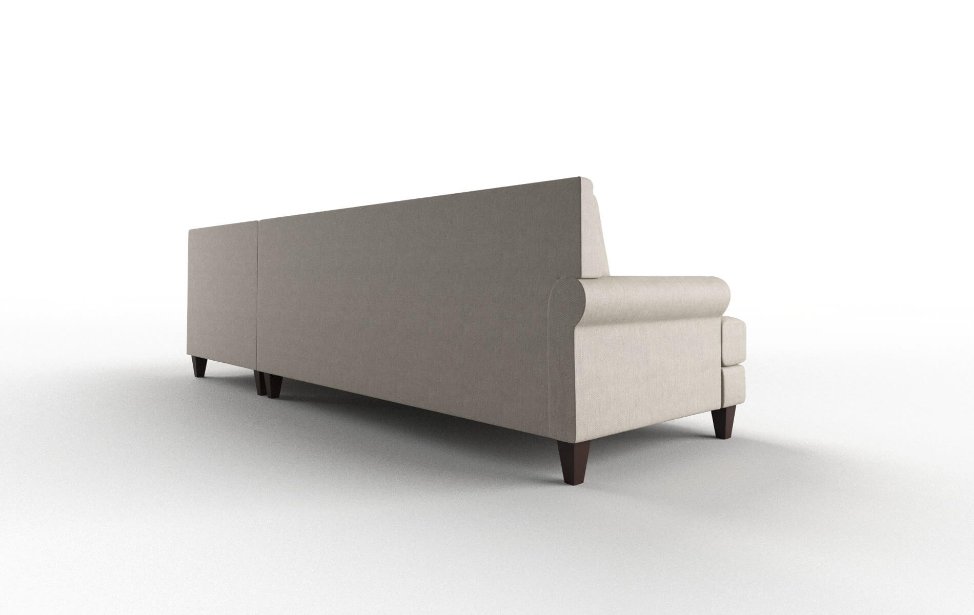 Stockholm Derby Linen Panel espresso legs 5