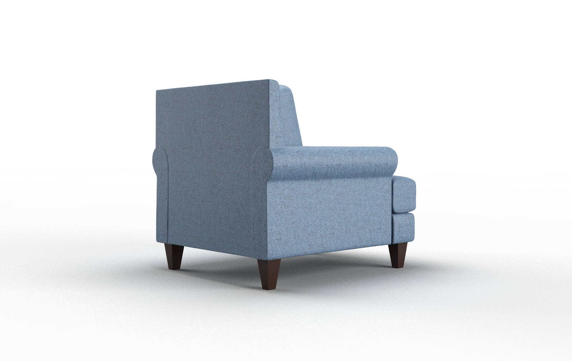 Stockholm Derby Navy Chair espresso legs 5